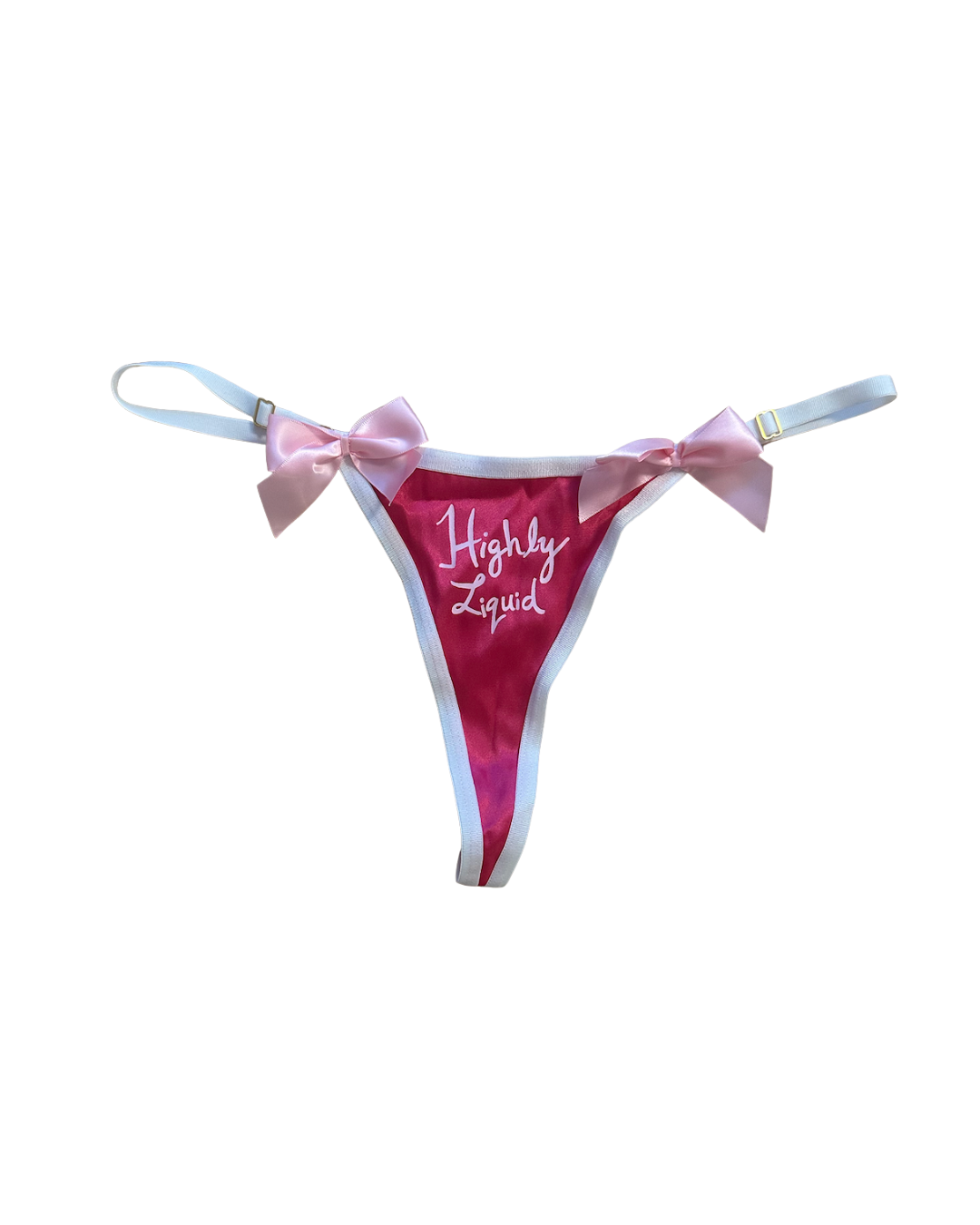 Perfectly Imperfect Big Bow Thong