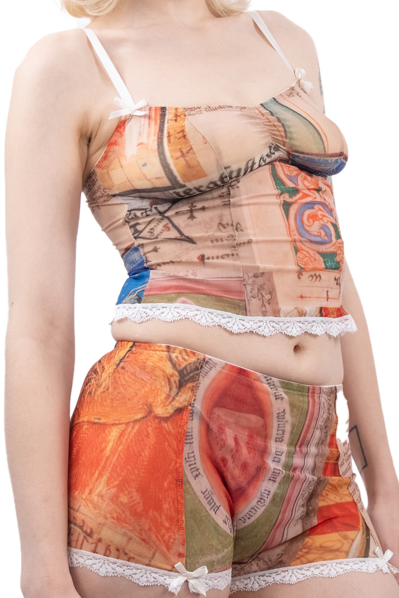 Sweetheart Neckline Grimoire Cami