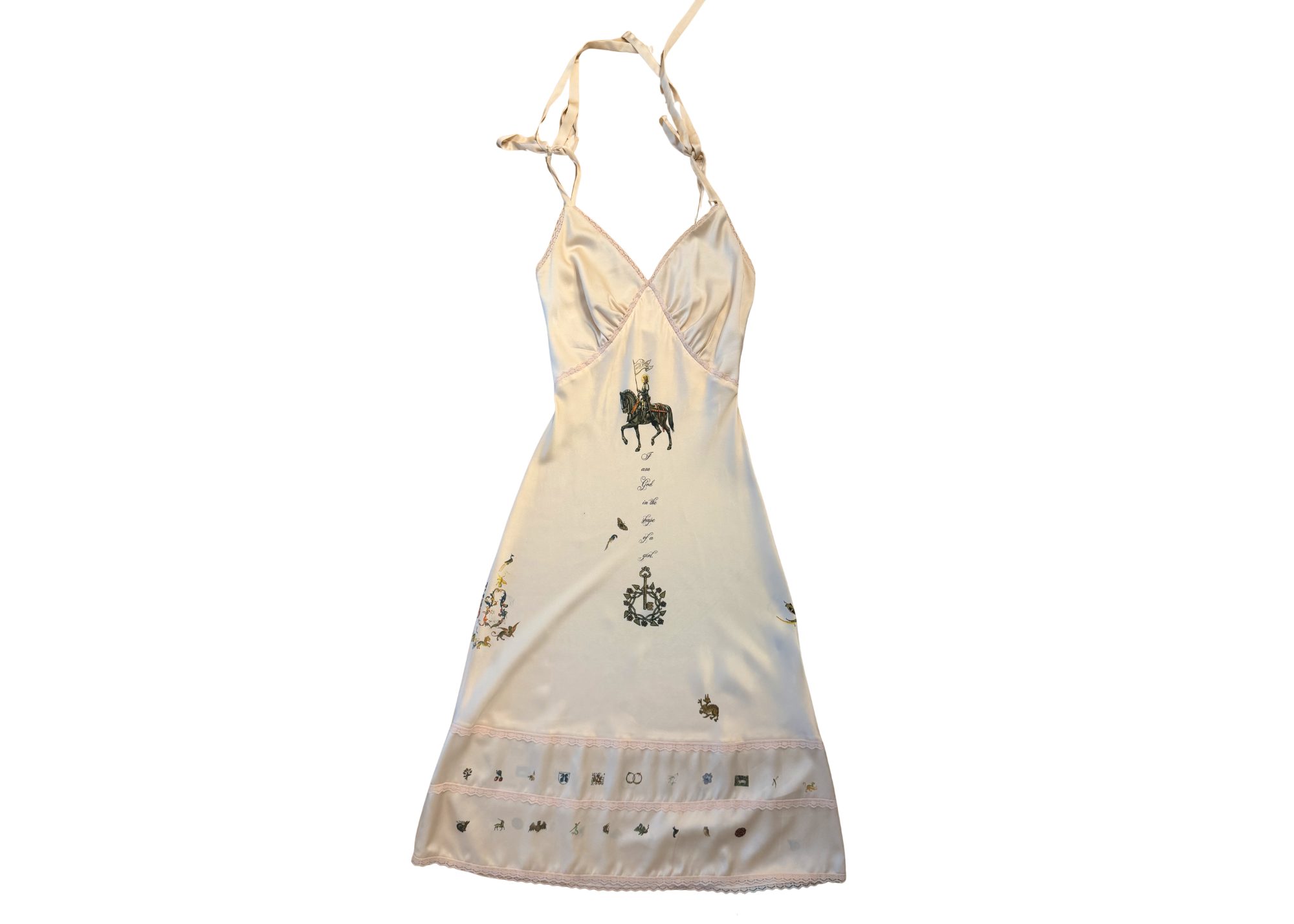 Silk Joan of Arc Dress Sample 