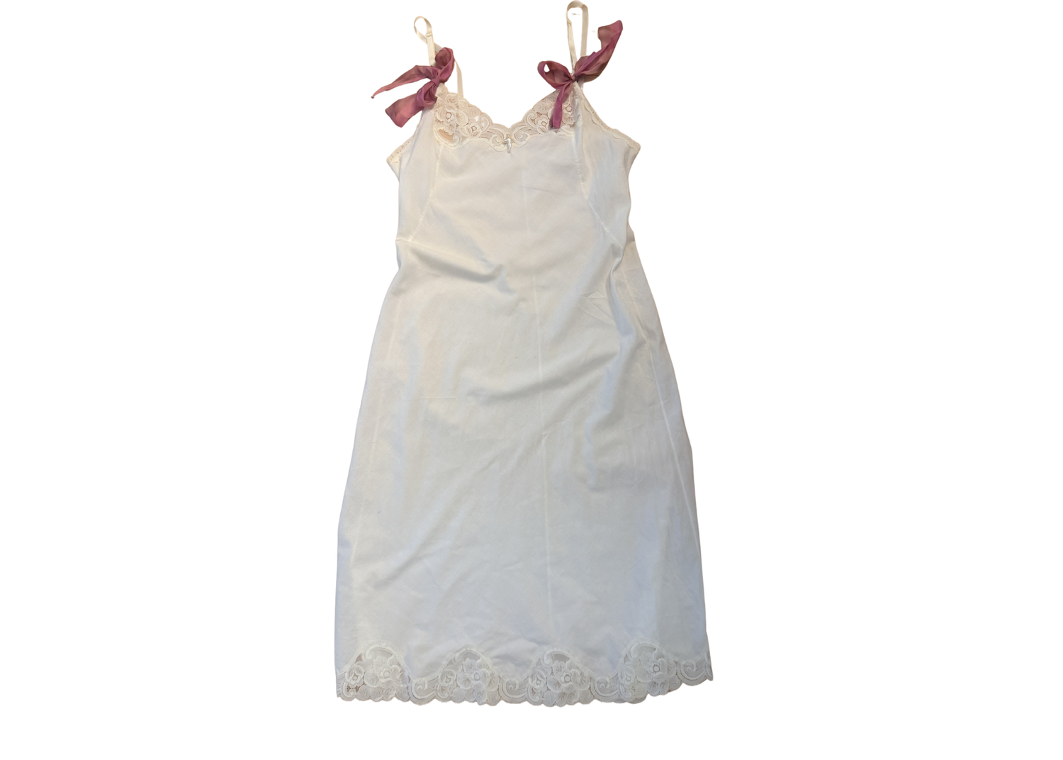 Perfectly Imperfect 100% Cotton Slip Dress