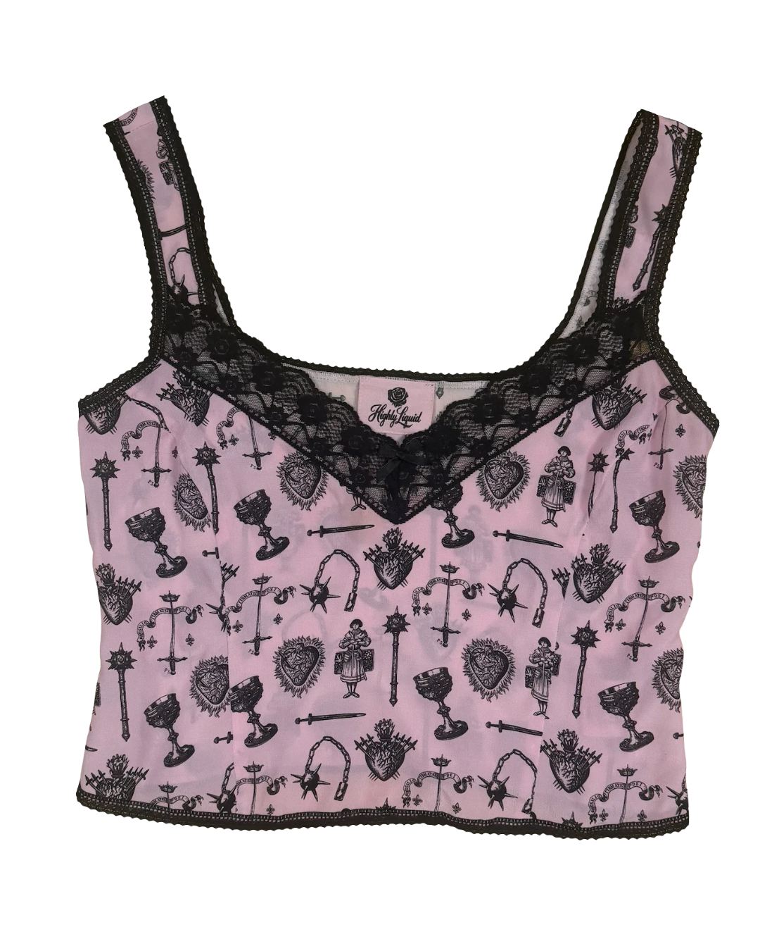 Woodcut Vivian Cami Sample 