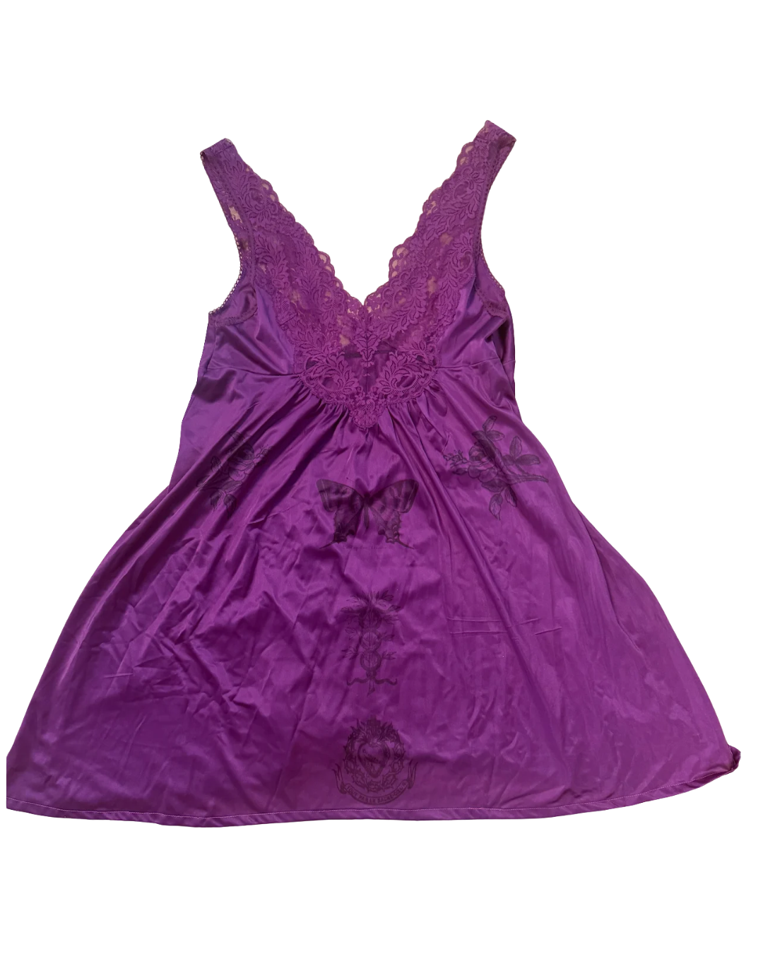 Perfectly Imperfect Plum Occult Dress