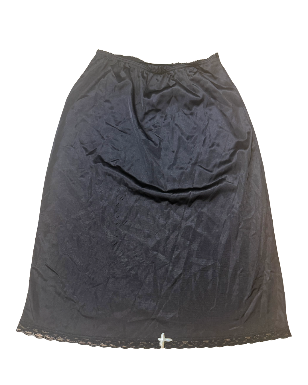 Black Slip Skirt — Size XS/S