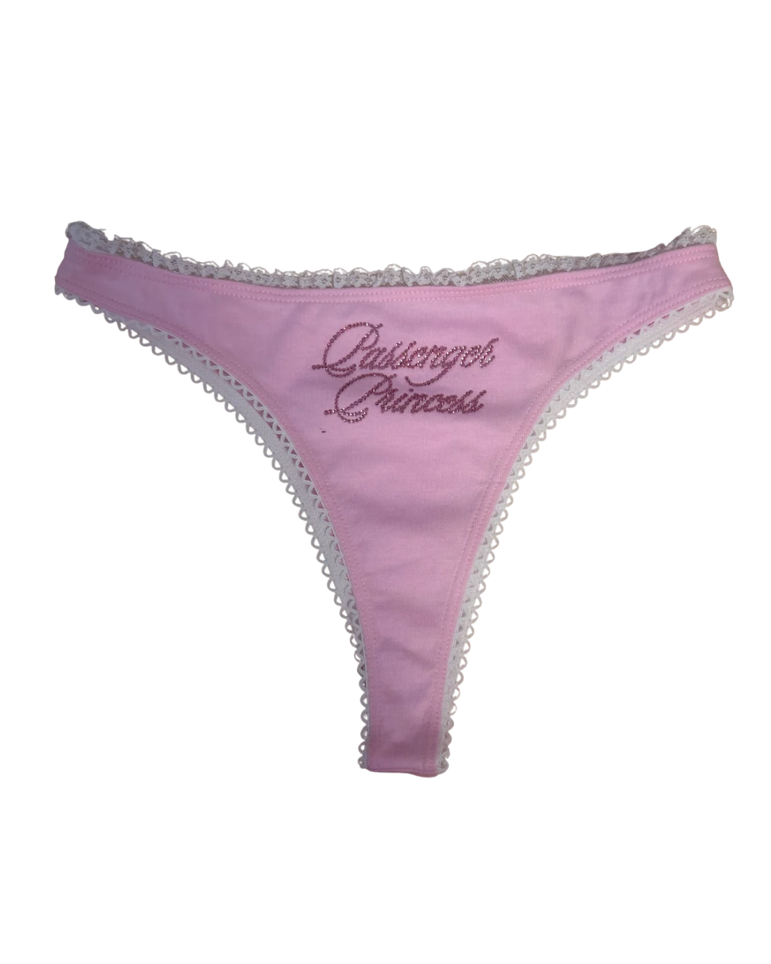 Perfectly Imperfect Pink Passenger Princess Thong