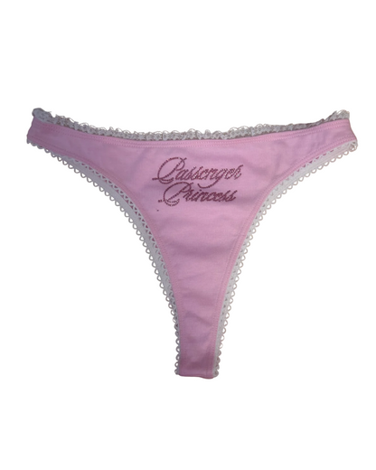 Perfectly Imperfect Pink Passenger Princess Thong