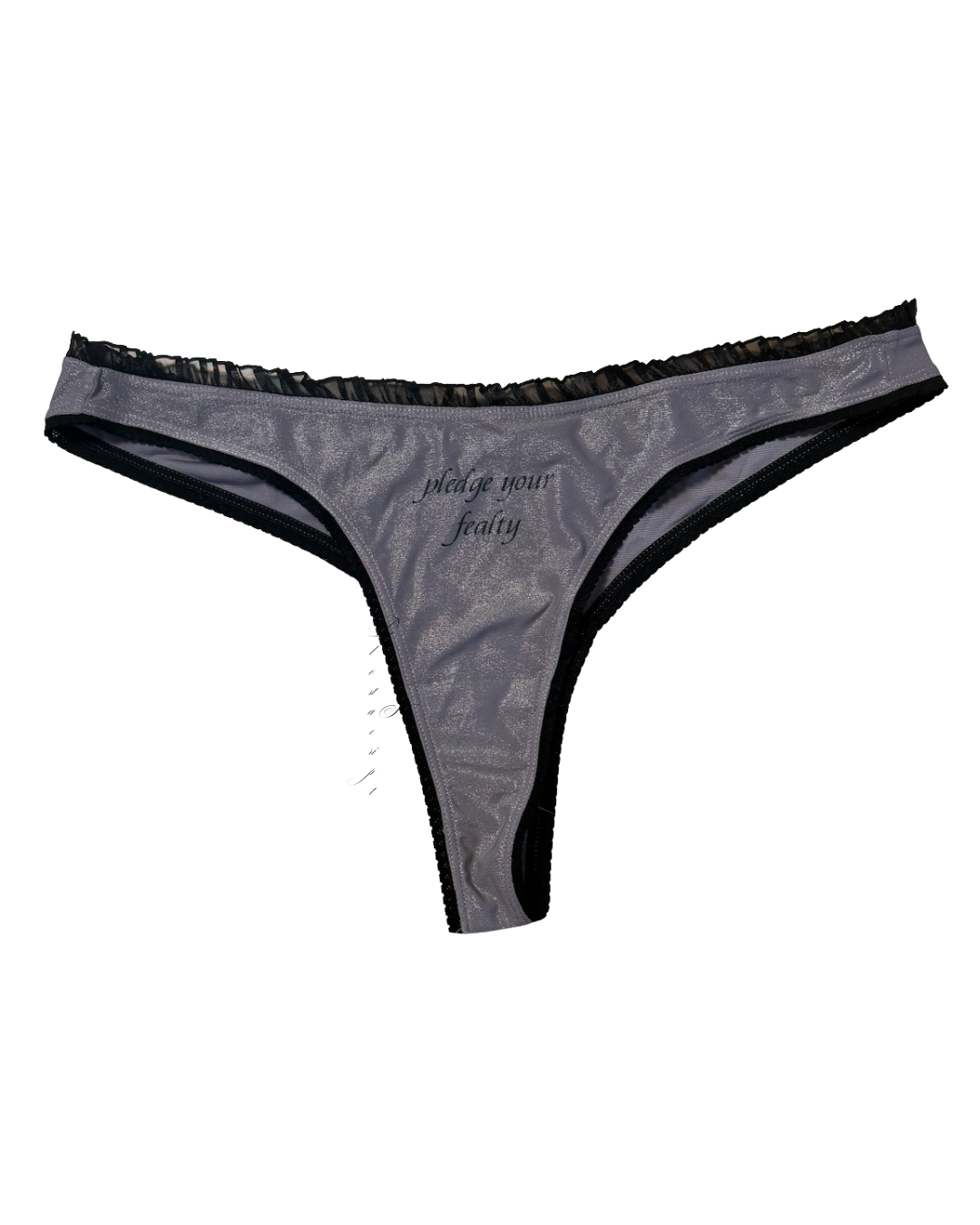 Pledge Your Fealty Thong Sample 