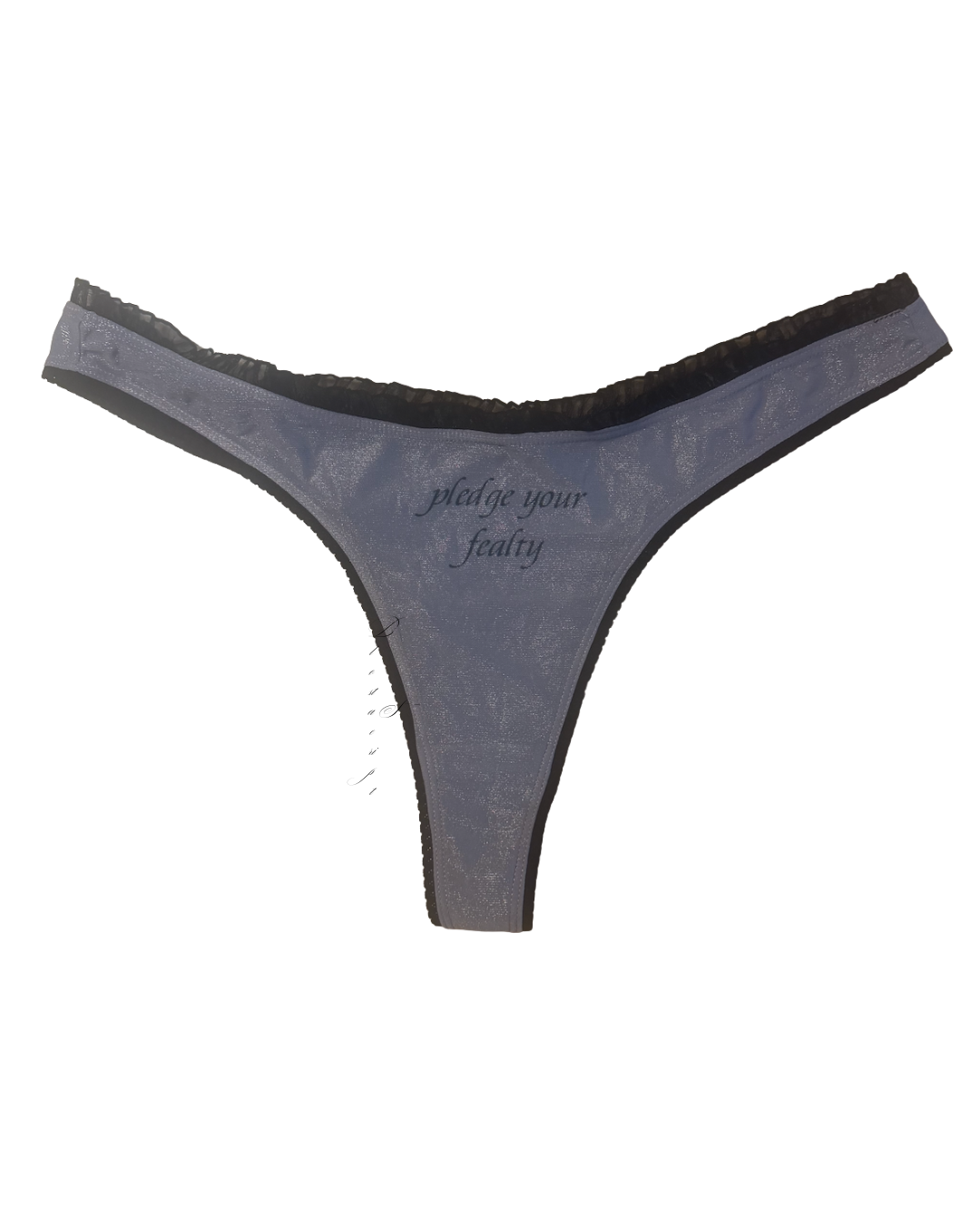 Pledge Your Fealty Thong Sample 