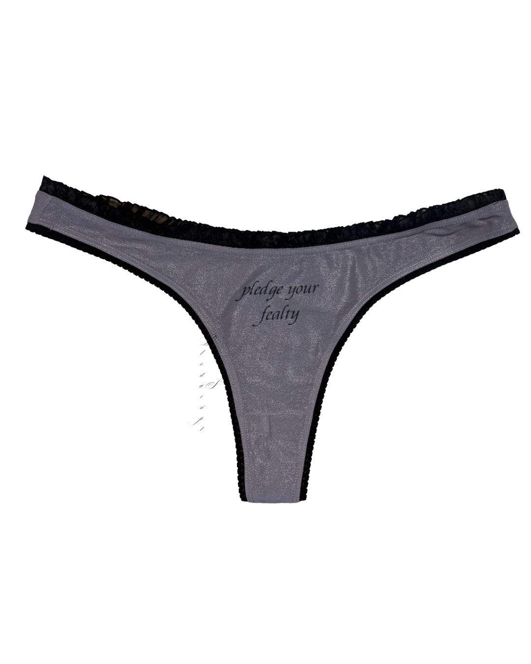 Pledge Your Fealty Thong Sample 