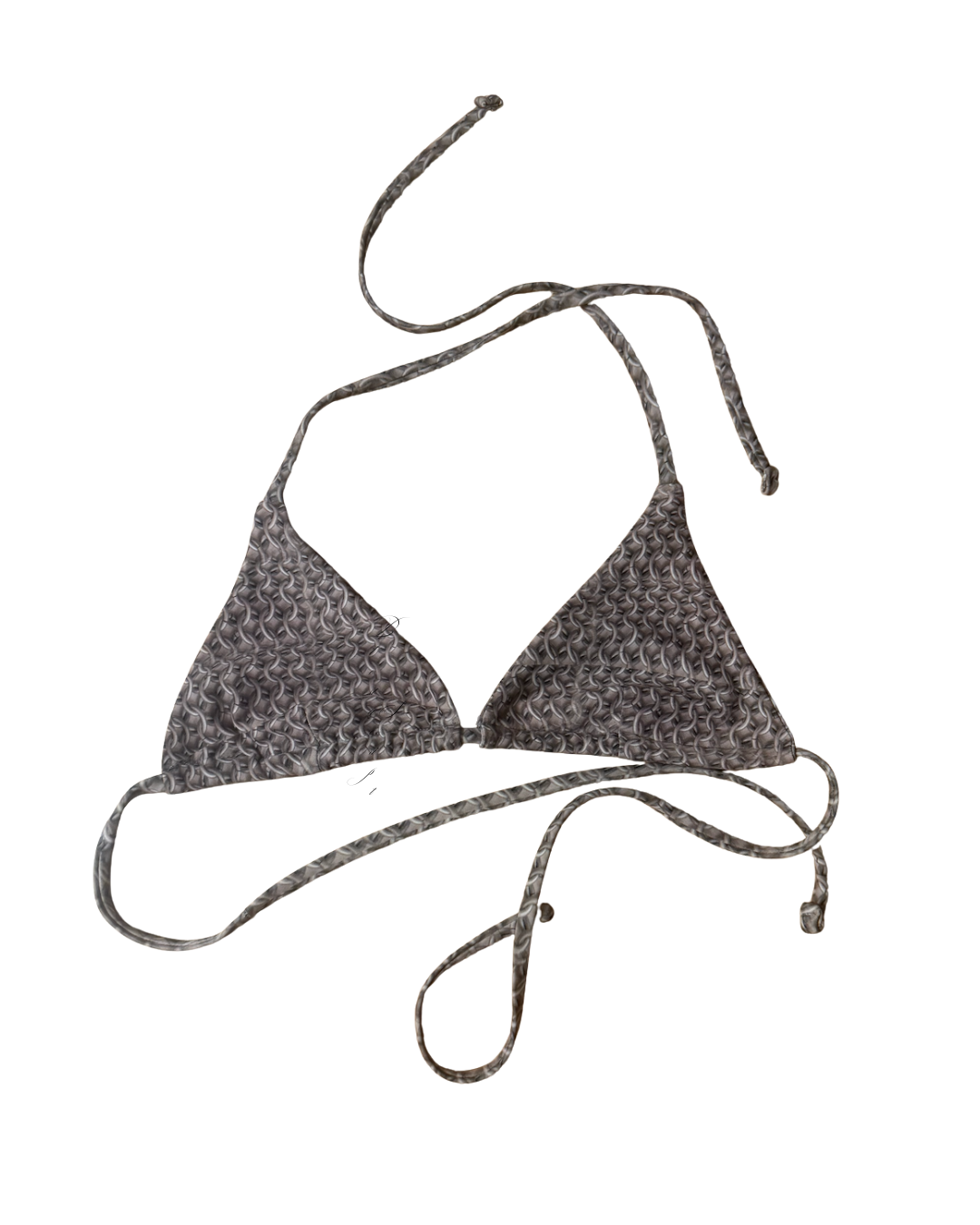 Perfectly Imperfect Chainmail Bikini Top — Size XS