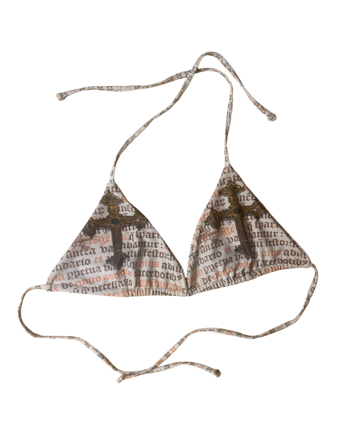 Perfectly Imperfect Sacred Heart Bikini Top — Size 2XL