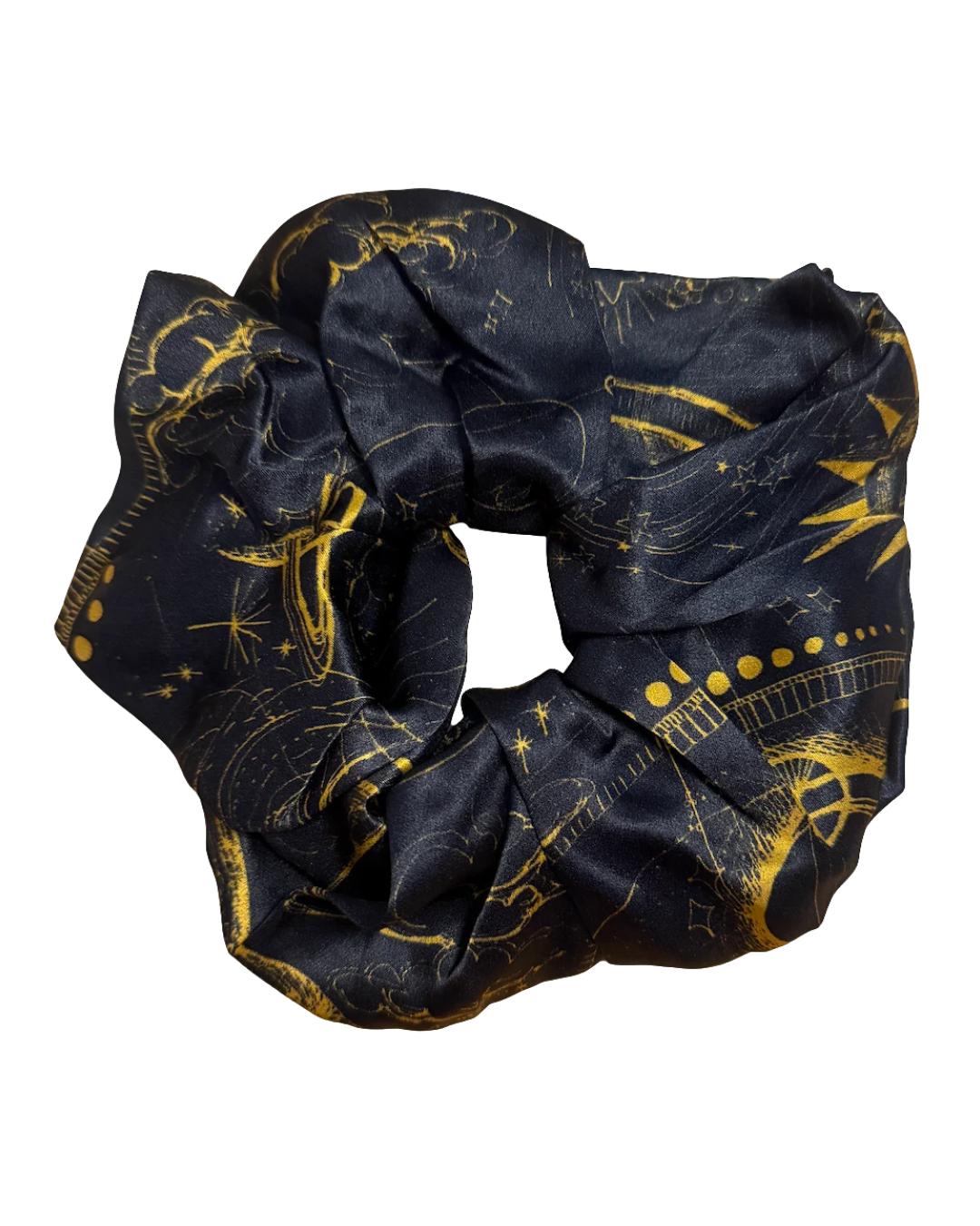Silk Celestial Scrunchie