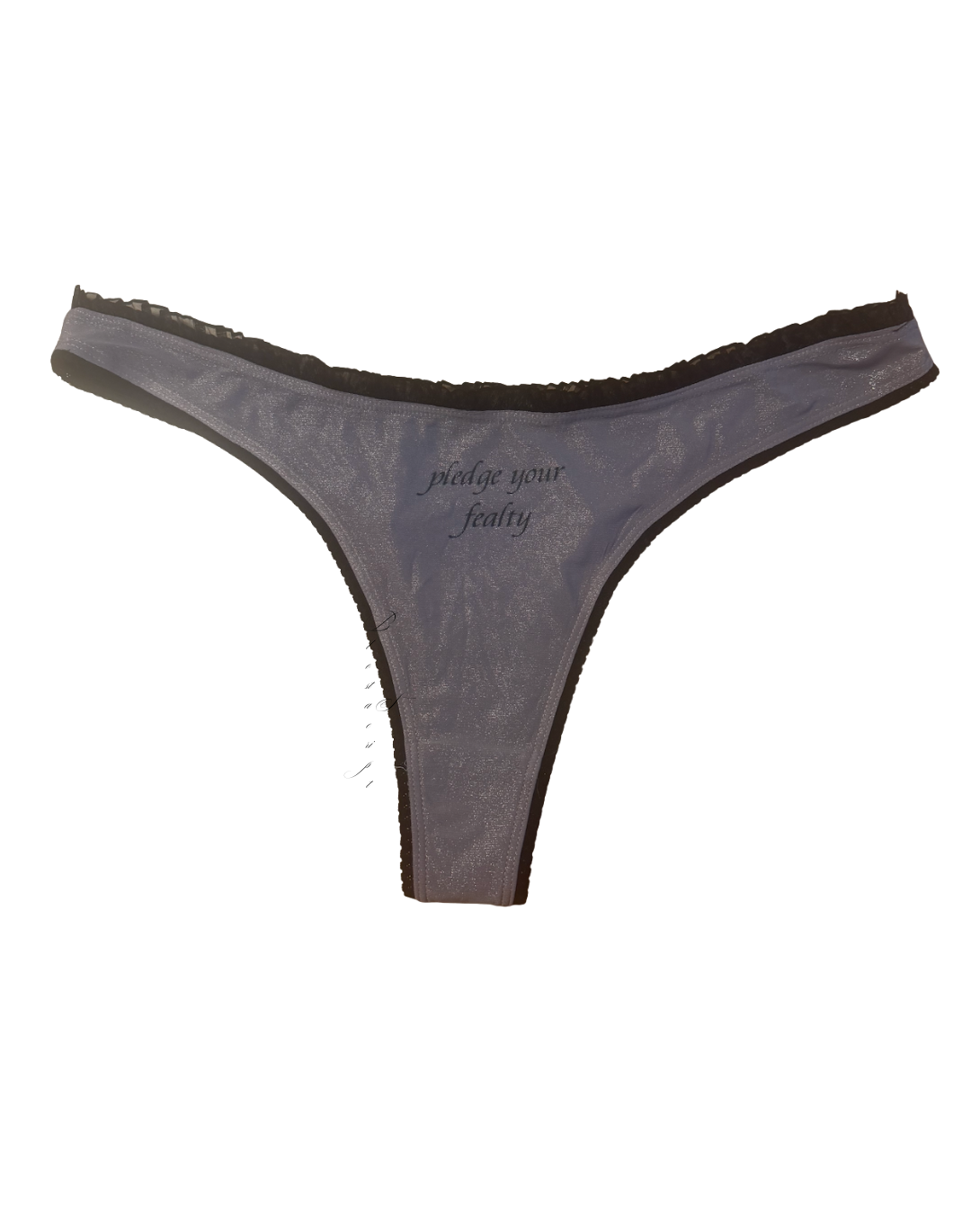 Pledge Your Fealty Thong Sample 
