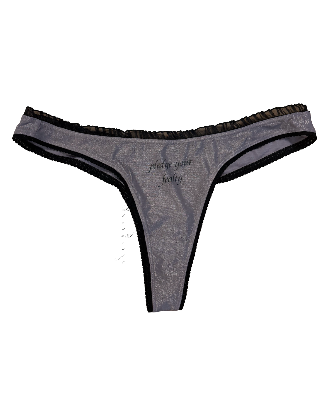 Pledge Your Fealty Thong Sample 