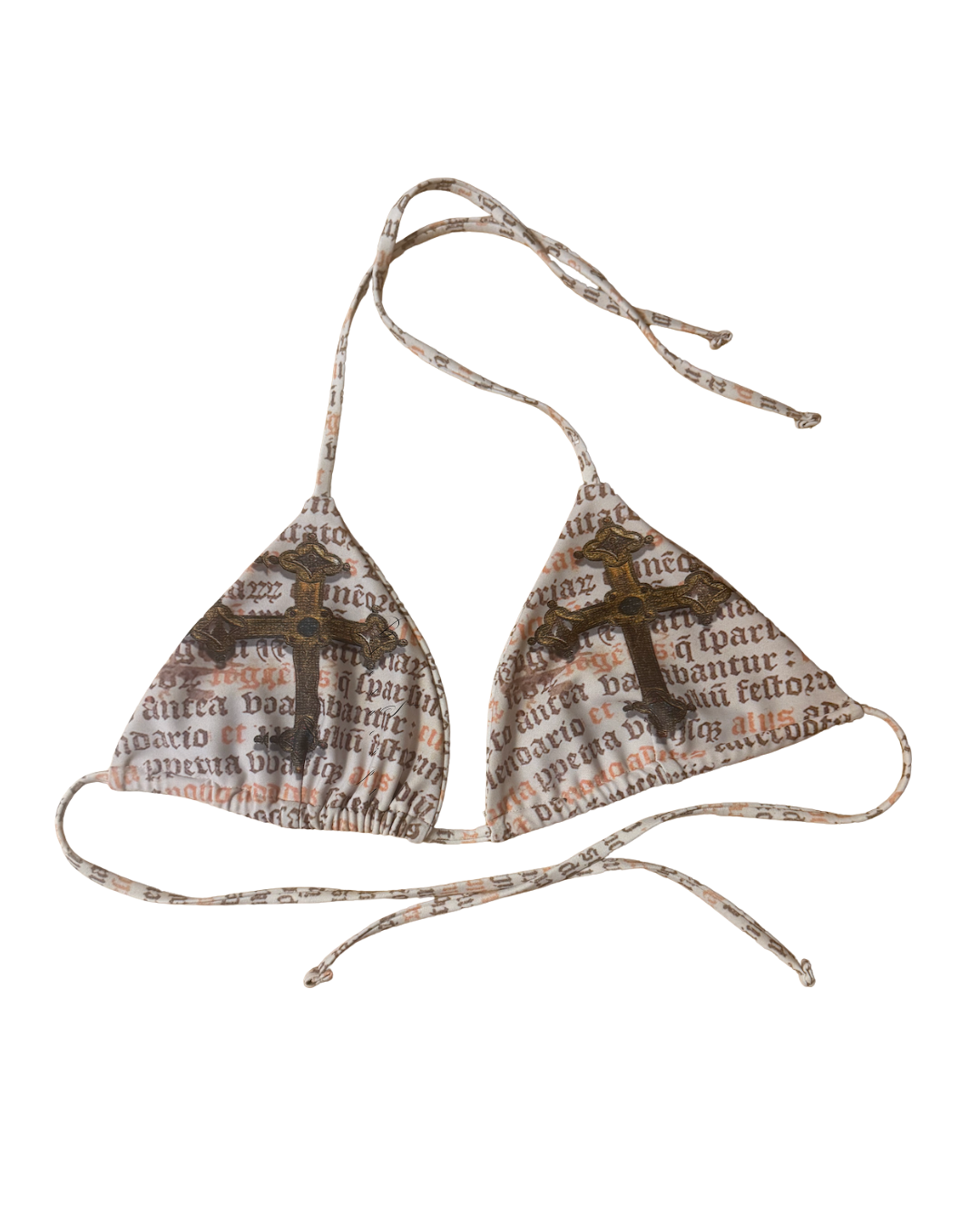 Perfectly Imperfect Sacred Heart Bikini Top — Size XL