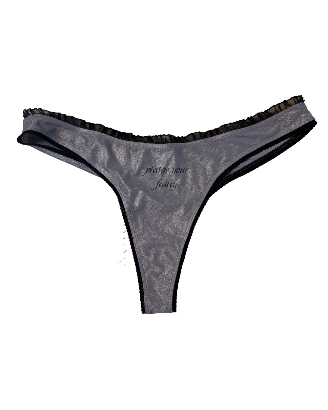 Pledge Your Fealty Thong Sample 
