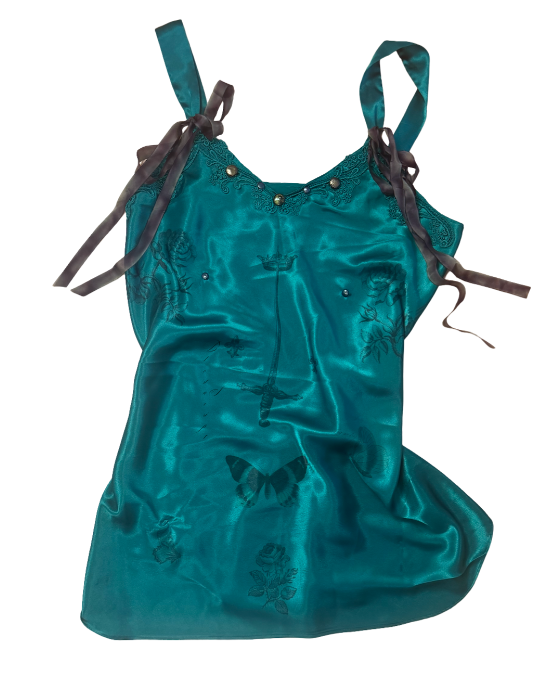 Teal Dagger Chemise