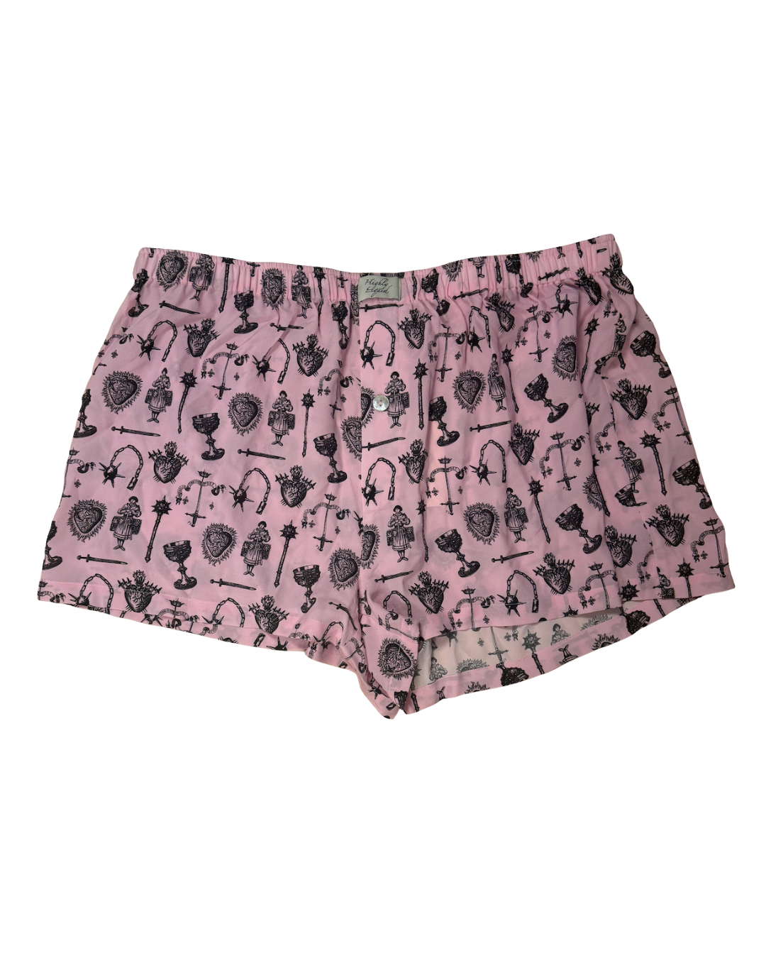 Woodcut Silk Boxer Sample 