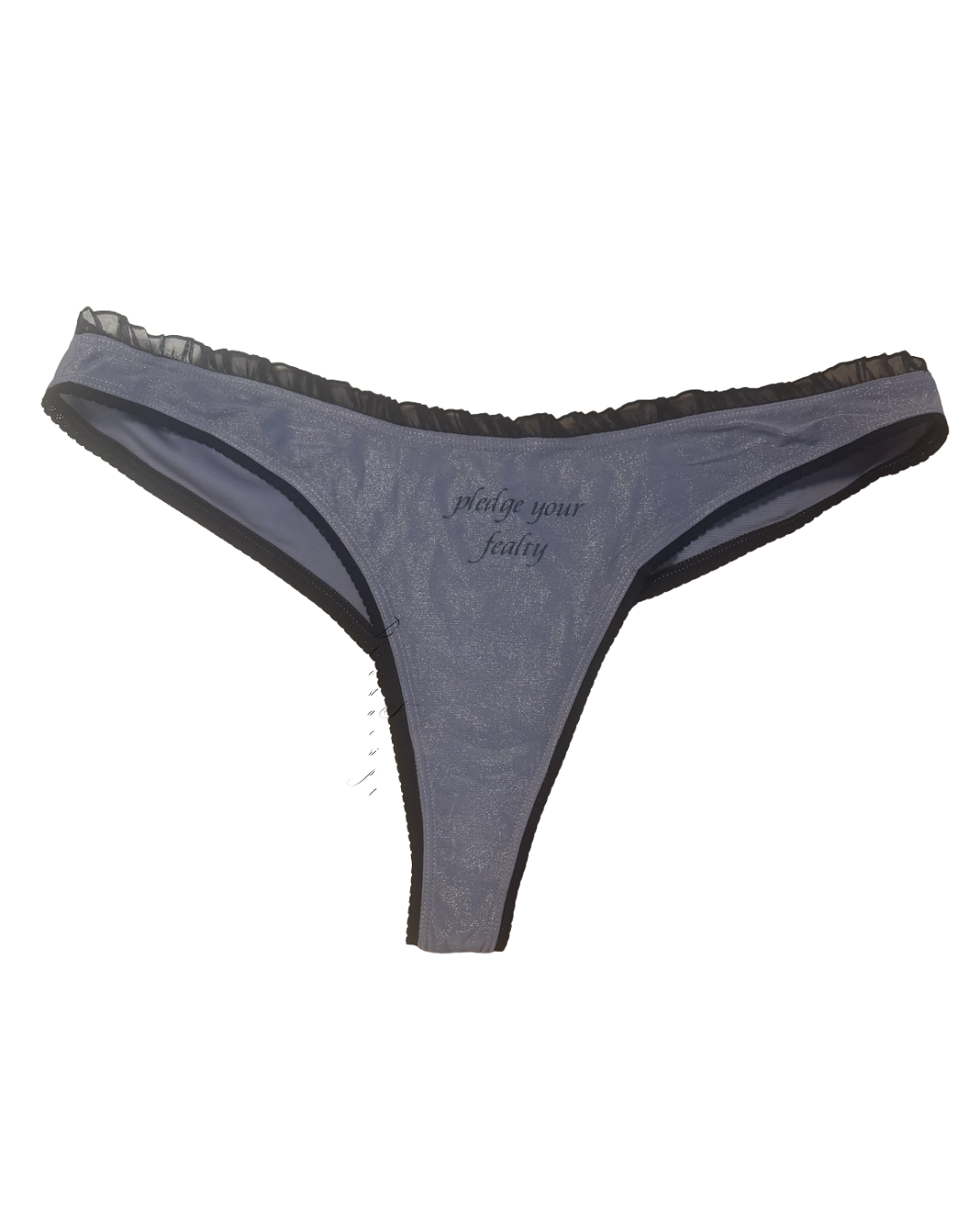 Pledge Your Fealty Thong Sample 