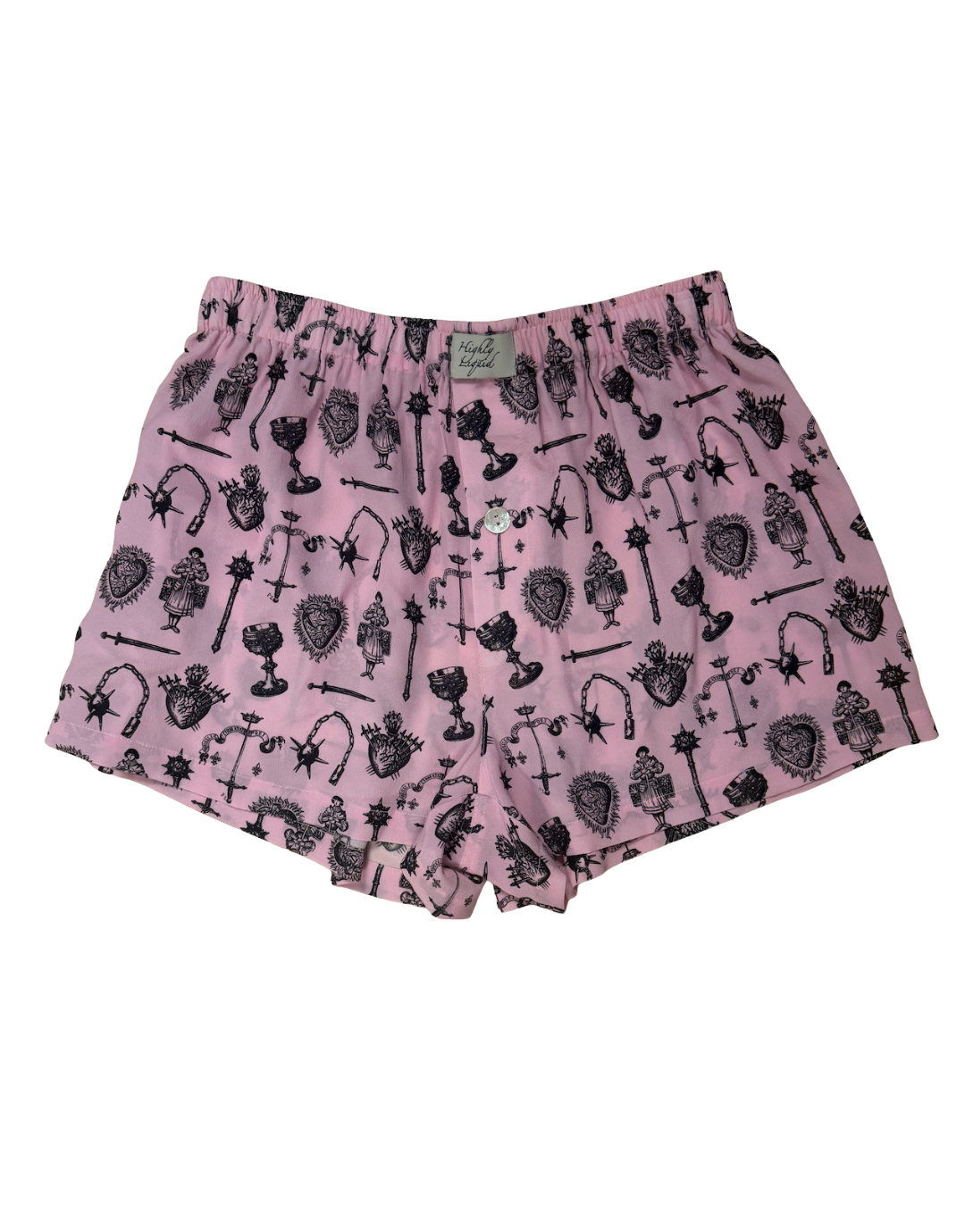 Woodcut Silk  Boxer Sample 