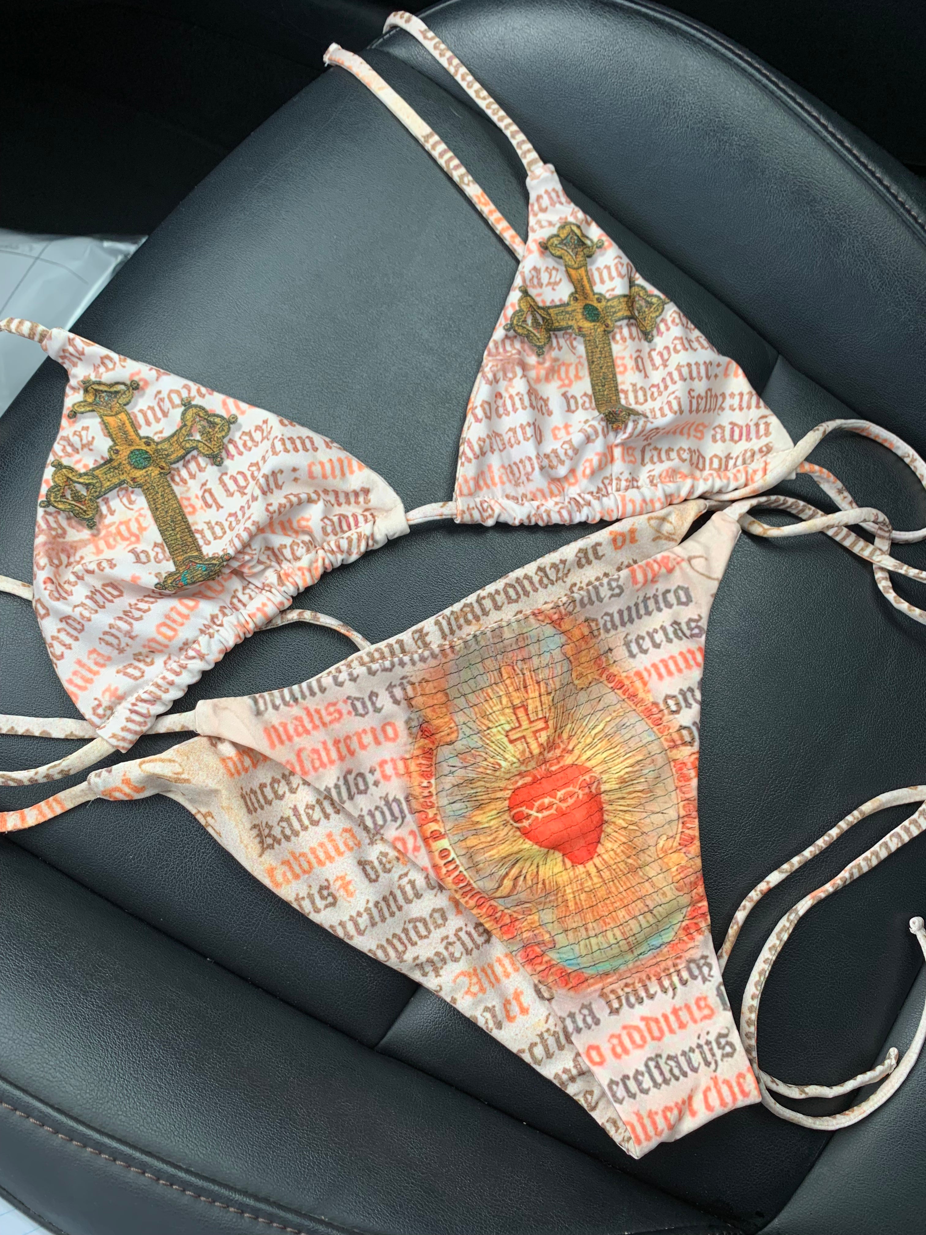 Sacred Heart Bikini Bottoms