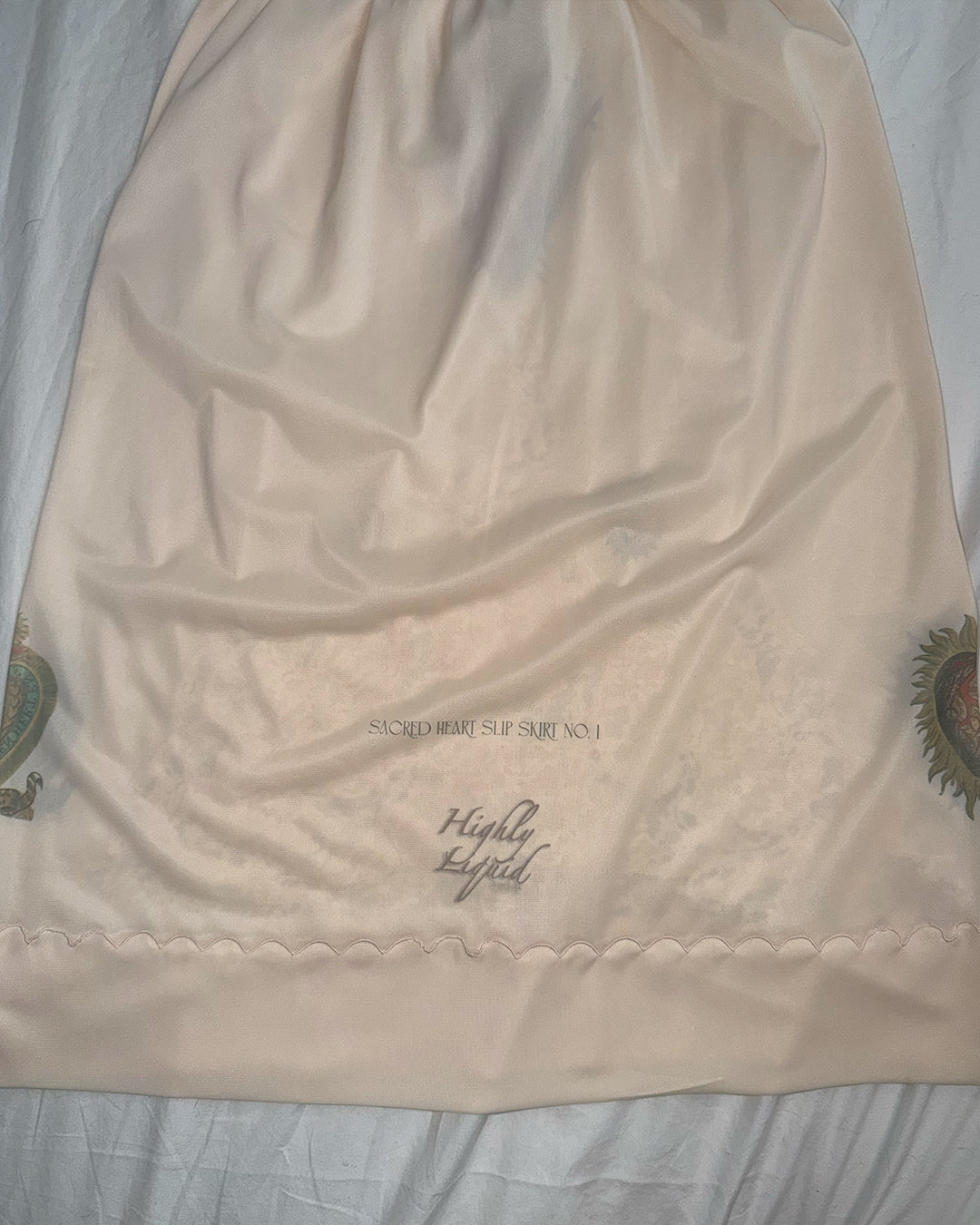 Sacred Heart Slip Skirt 