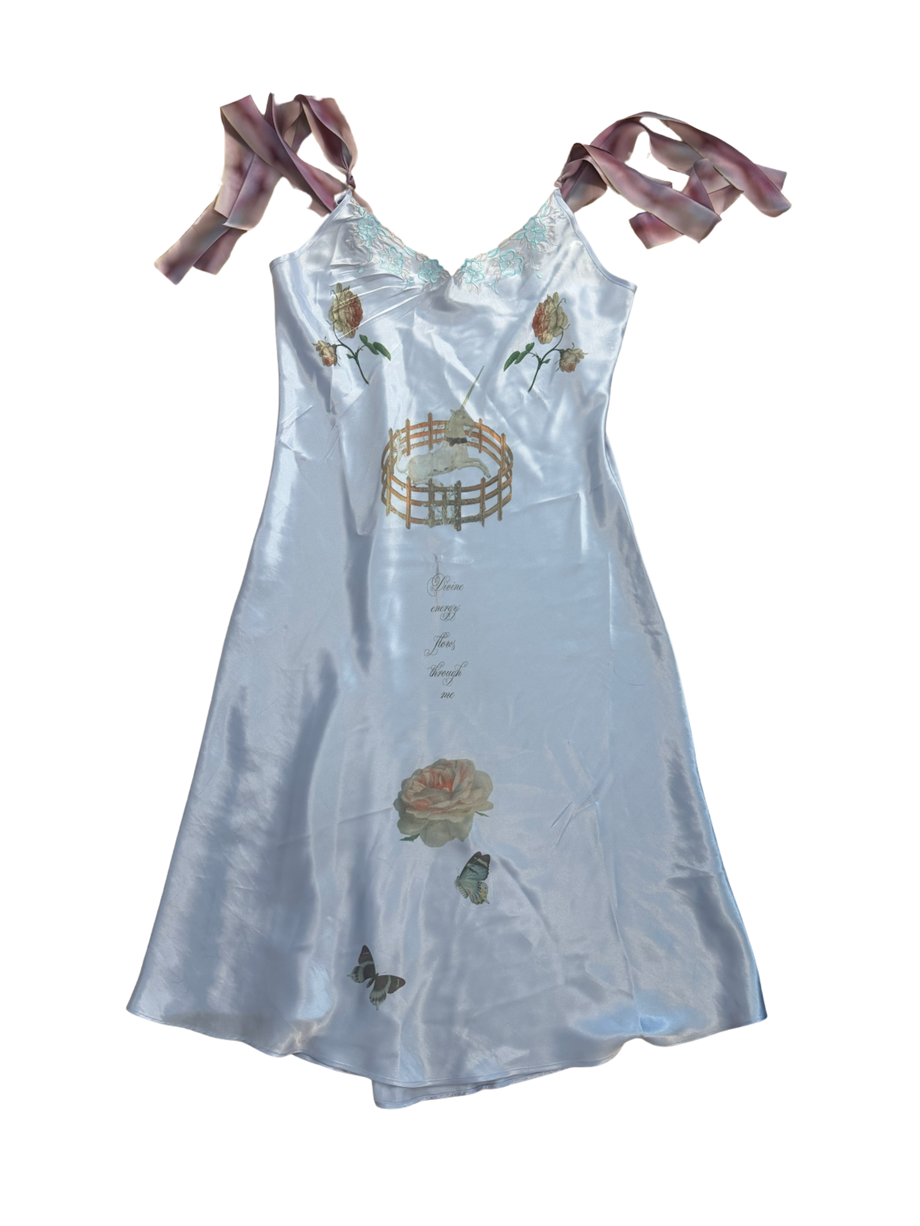 Barely Imperfect Unicorn Slip Dress 
