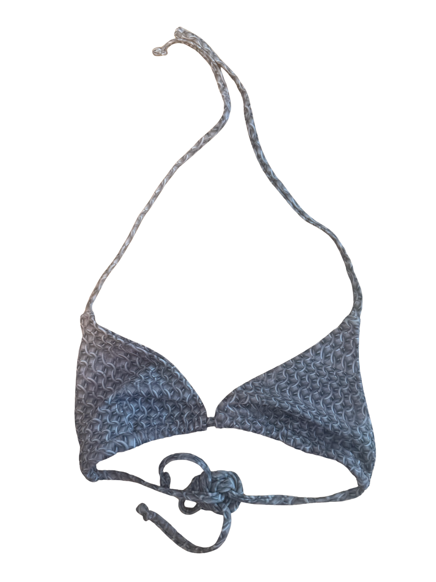 Perfectly Imperfect Chainmail Bikini Top XS
