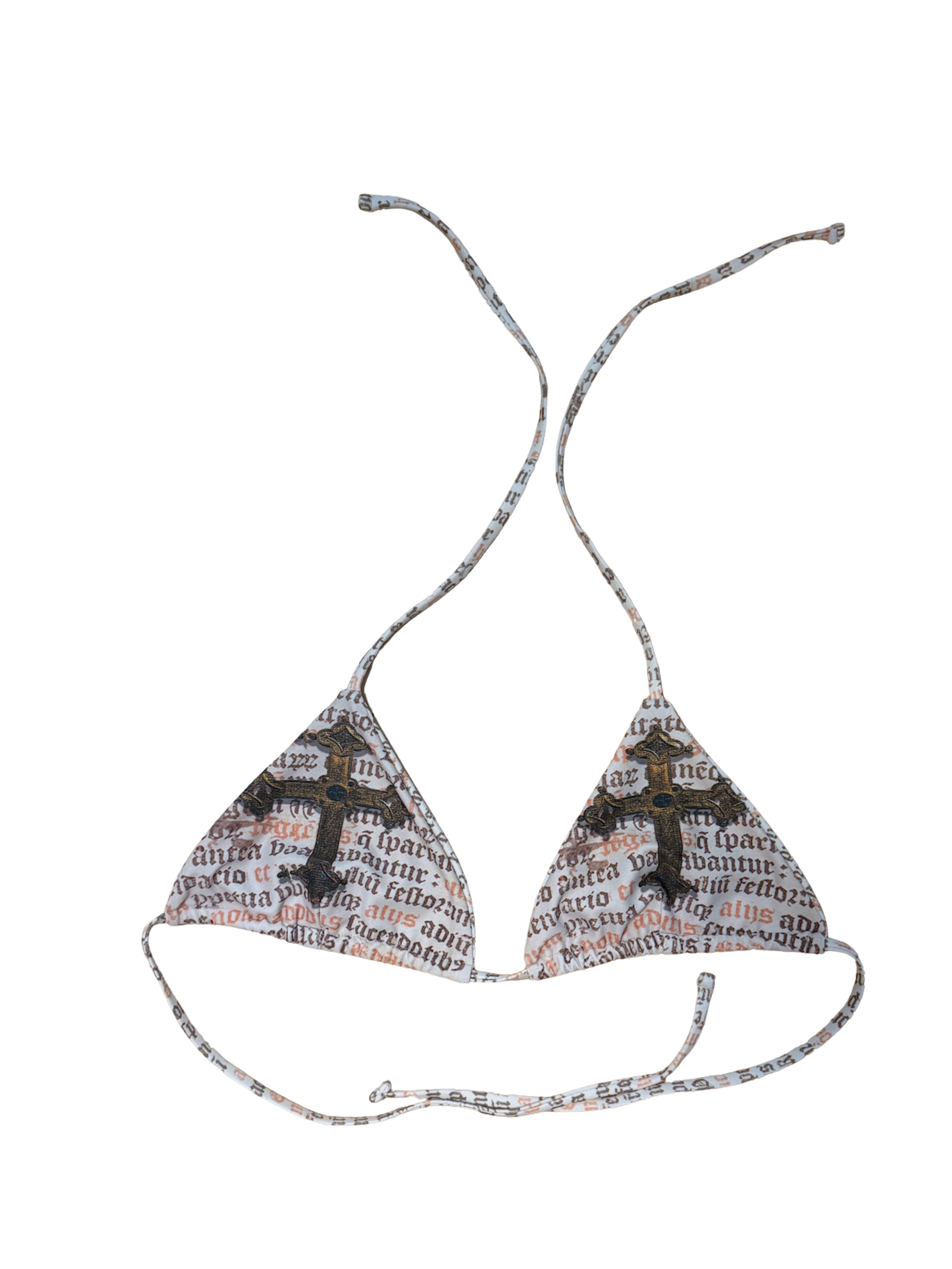 Perfectly Imperfect Sacred Heart Bikini Top Size XL