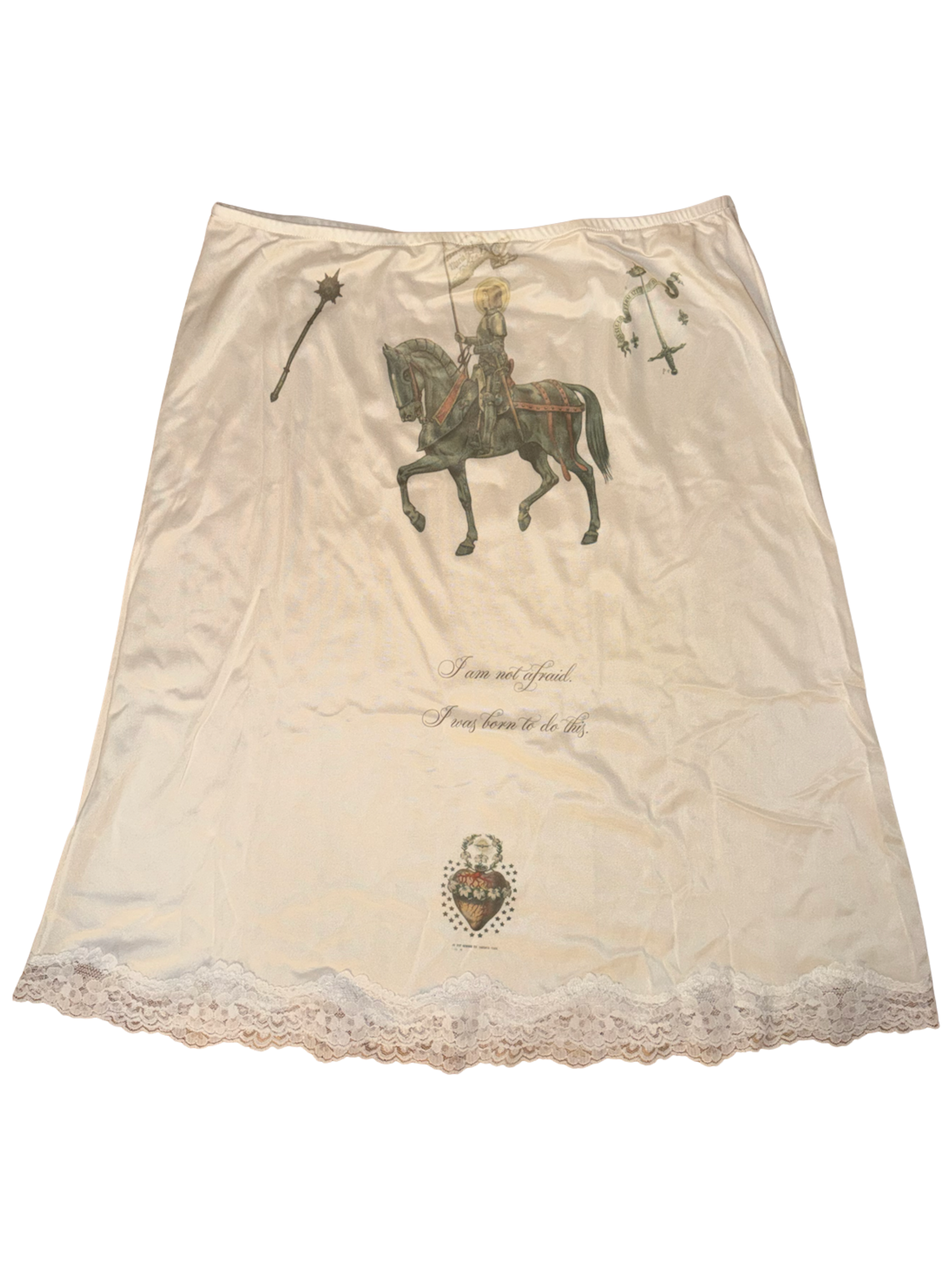 Perfectly Imperfect I Am Not Afraid Skirt 
