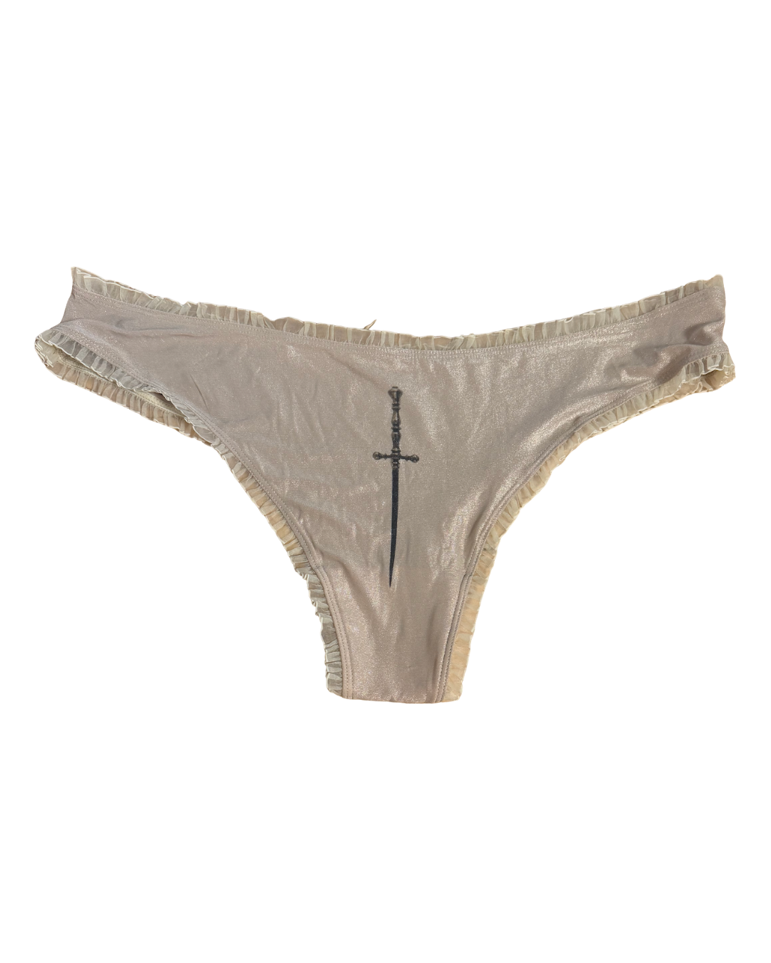 Gold Dagger Thong (Sample 