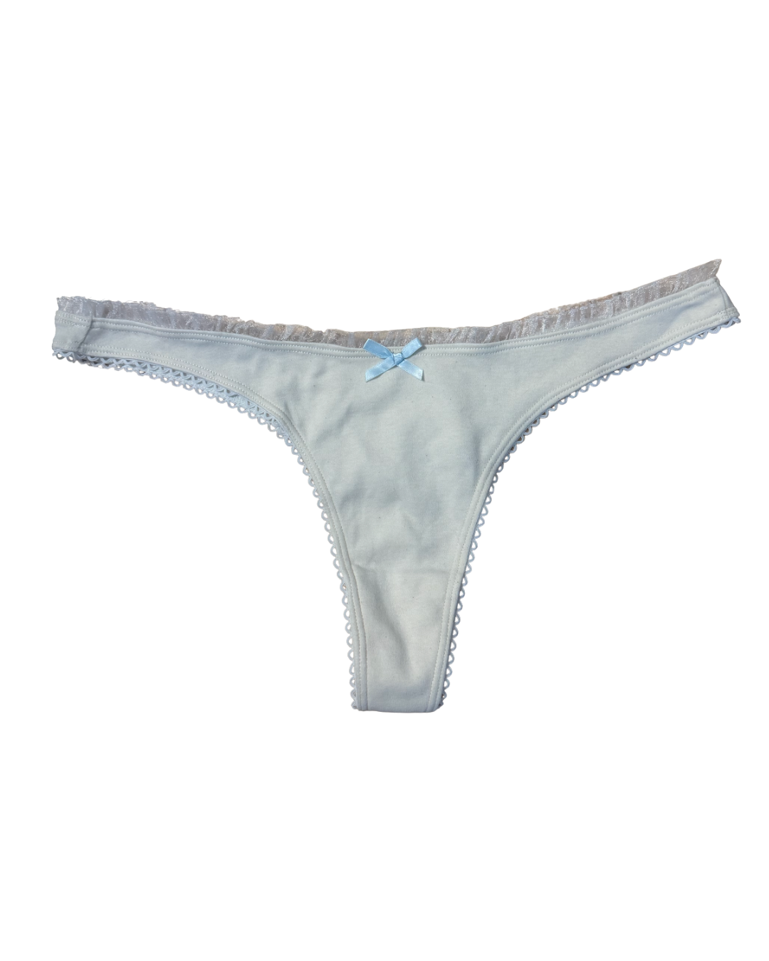 Undyed Organic Cotton Thong Sample
