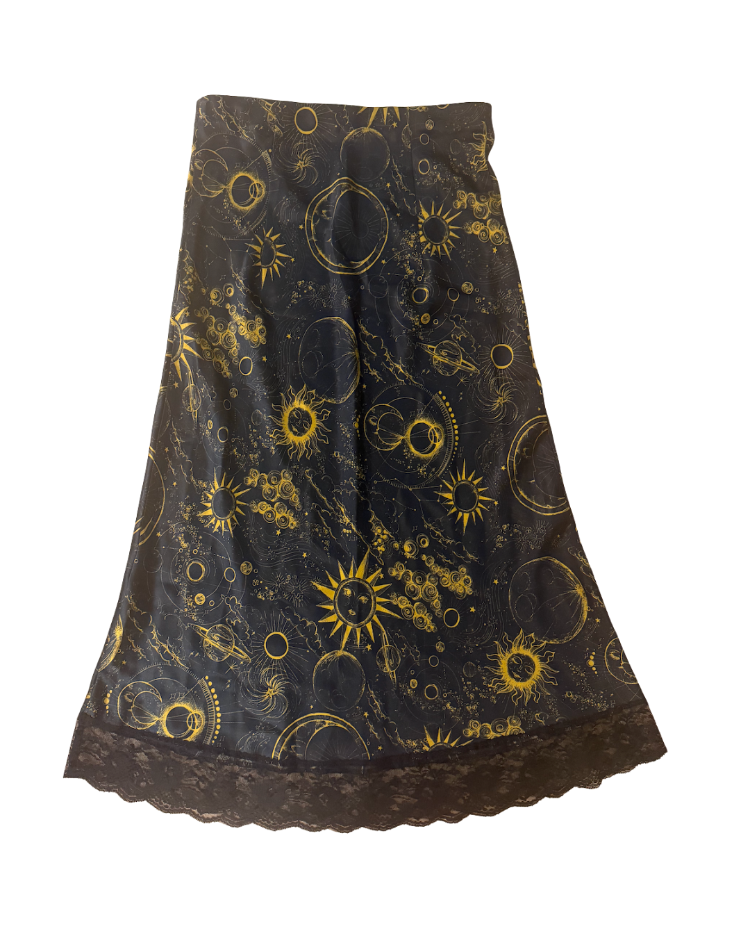 Bias Silk Slip Skirt Sample 