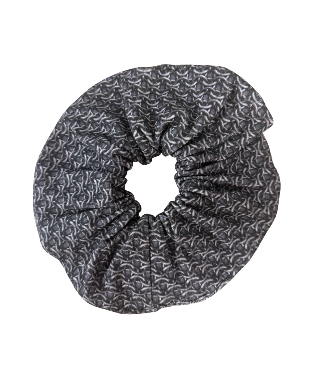 Chainmail Scrunchie Sample