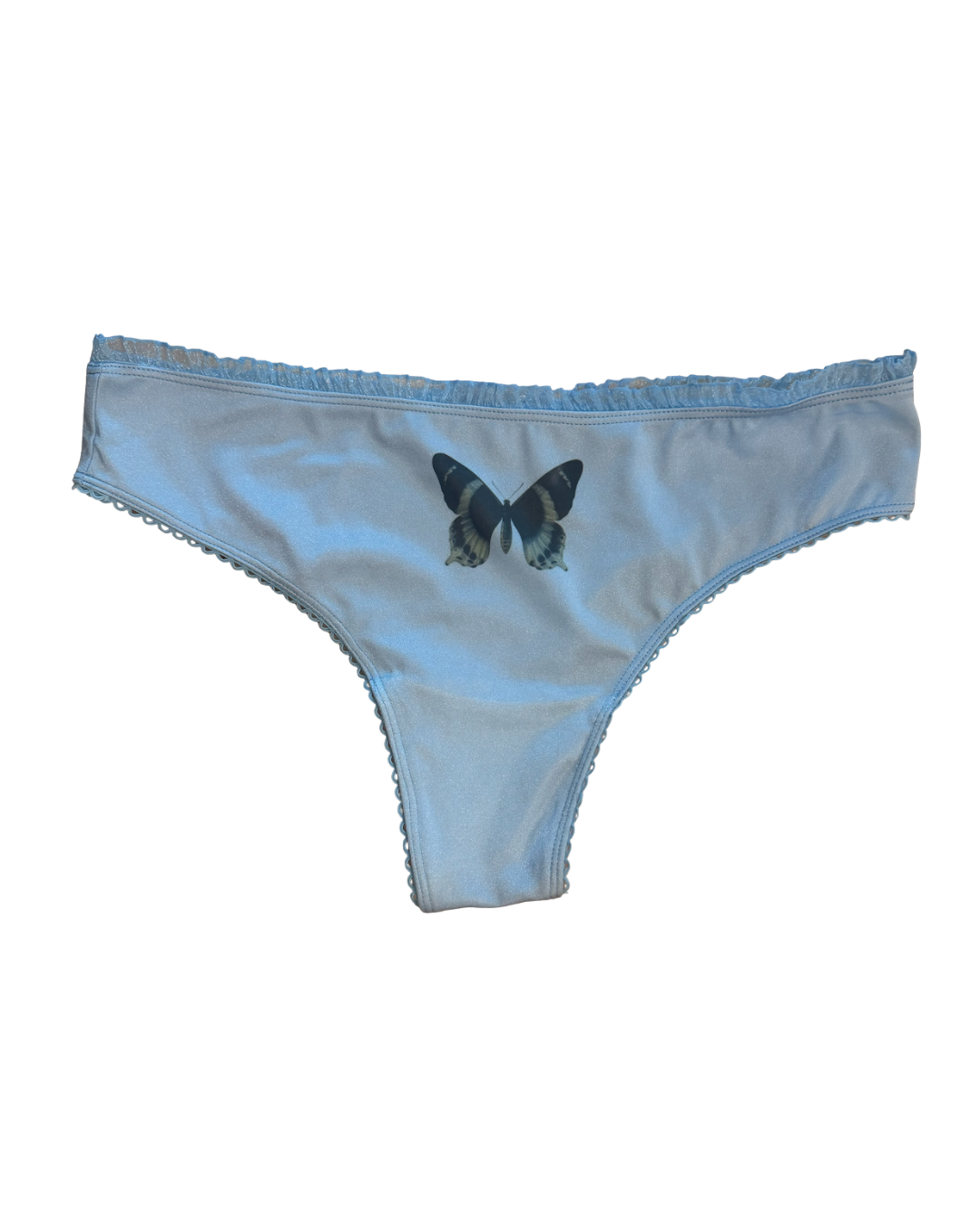 Blue Butterfly Thong (Sample 