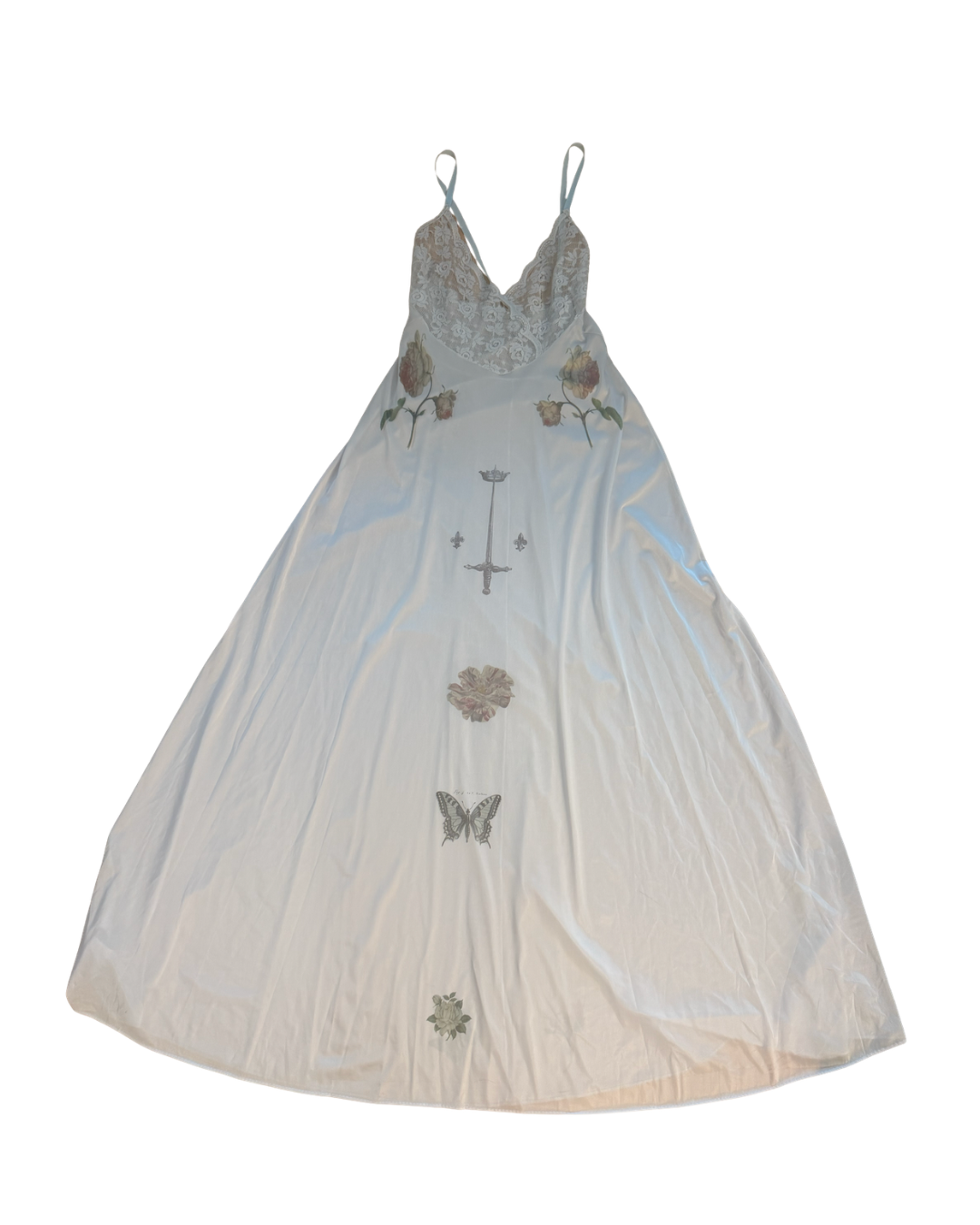 Perfectly Imperfect Blue Dagger Dress