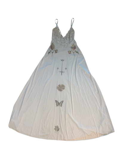 Perfectly Imperfect Blue Dagger Dress