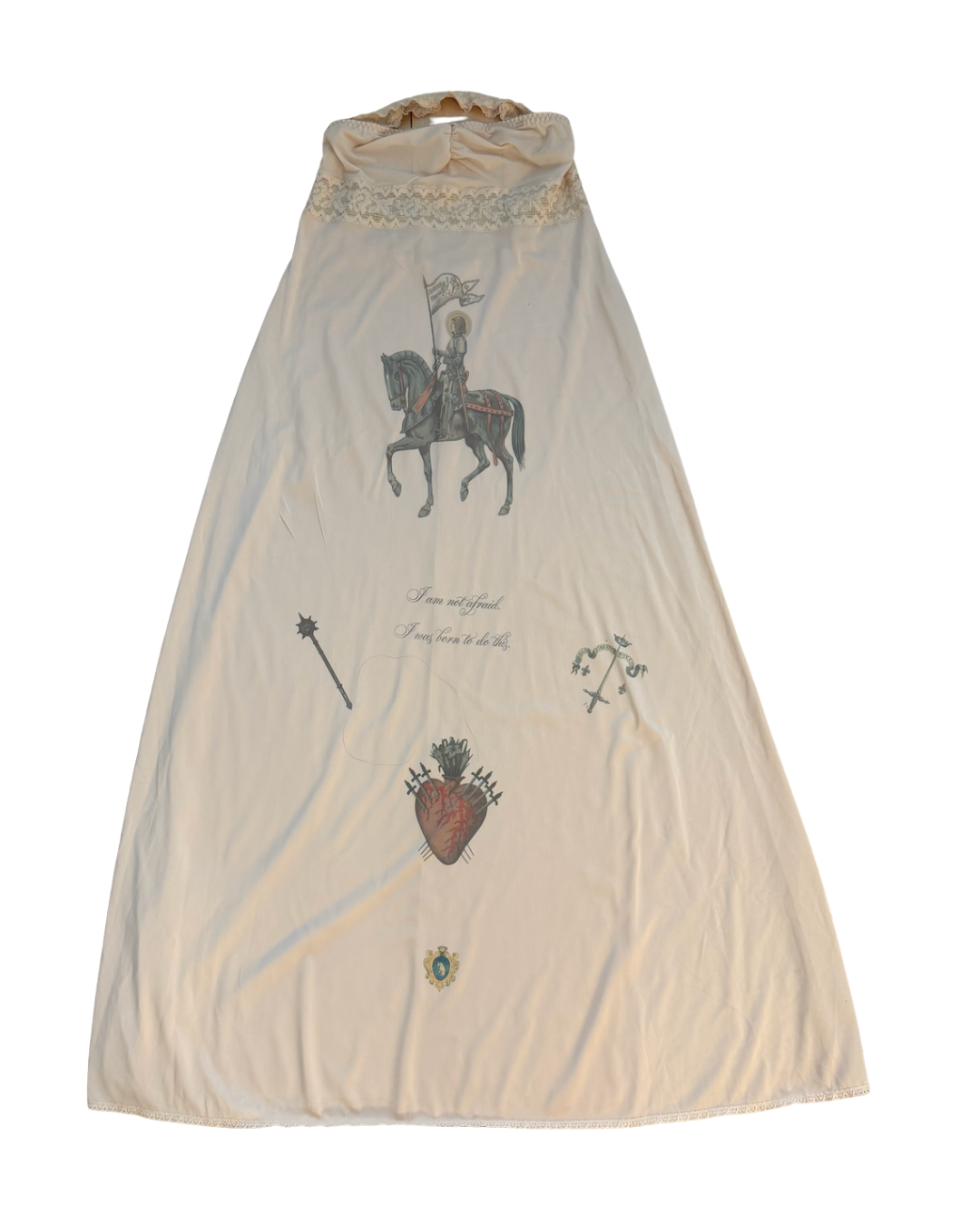 Perfectly Imperfect Joan of Arc Halter Dress