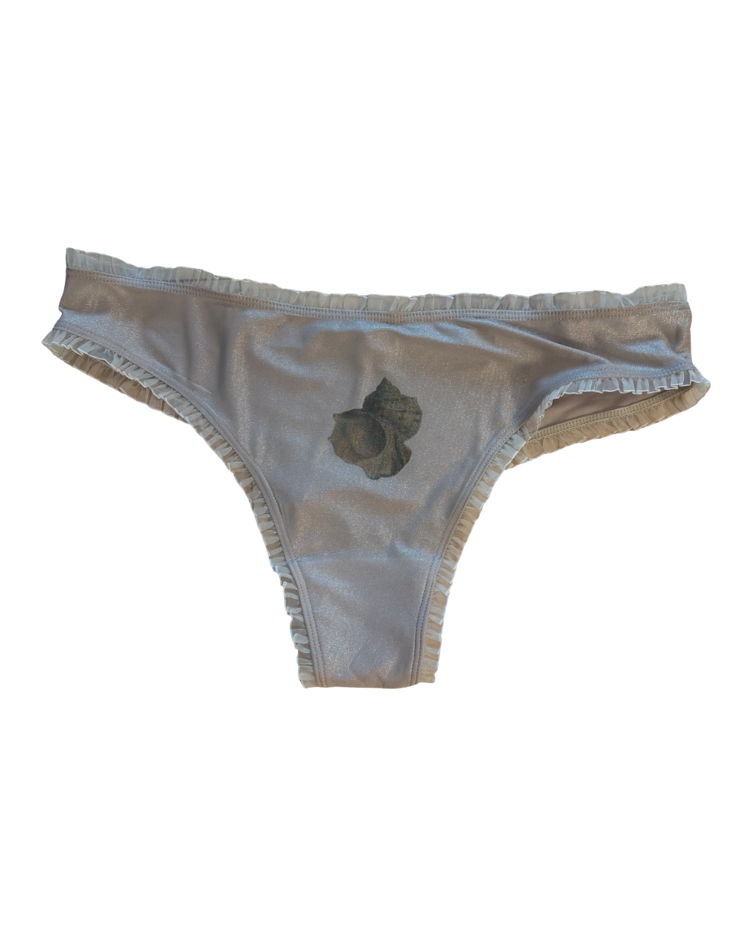 Gold Seashell Thong (Sample 