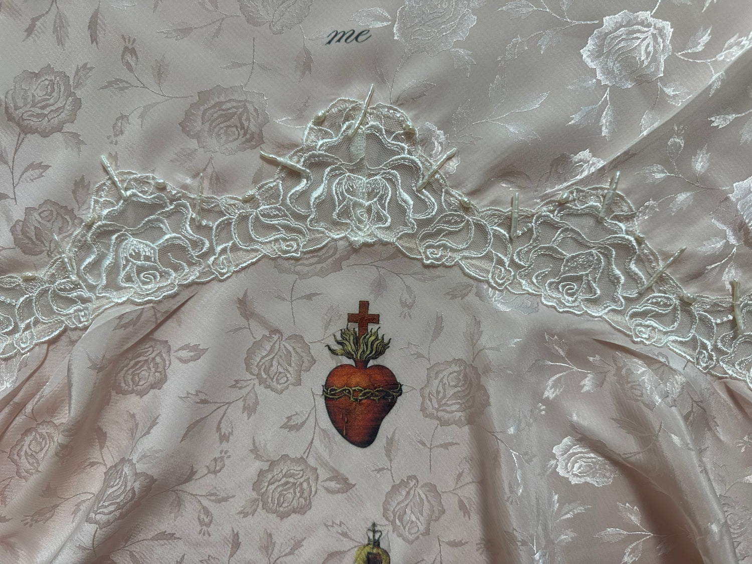 Sacred Heart Mermaid Slip Skirt