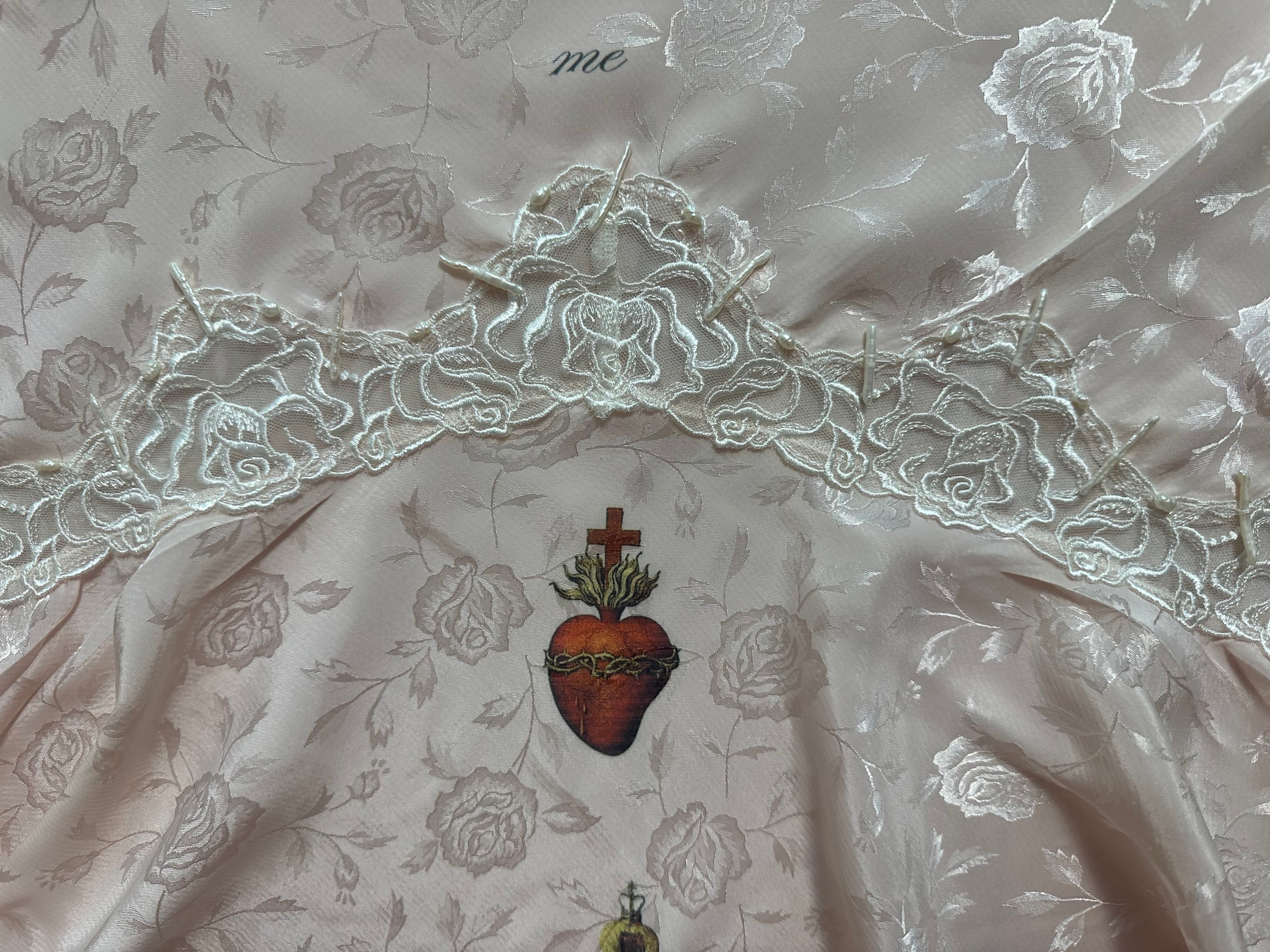 Sacred Heart Mermaid Slip Skirt