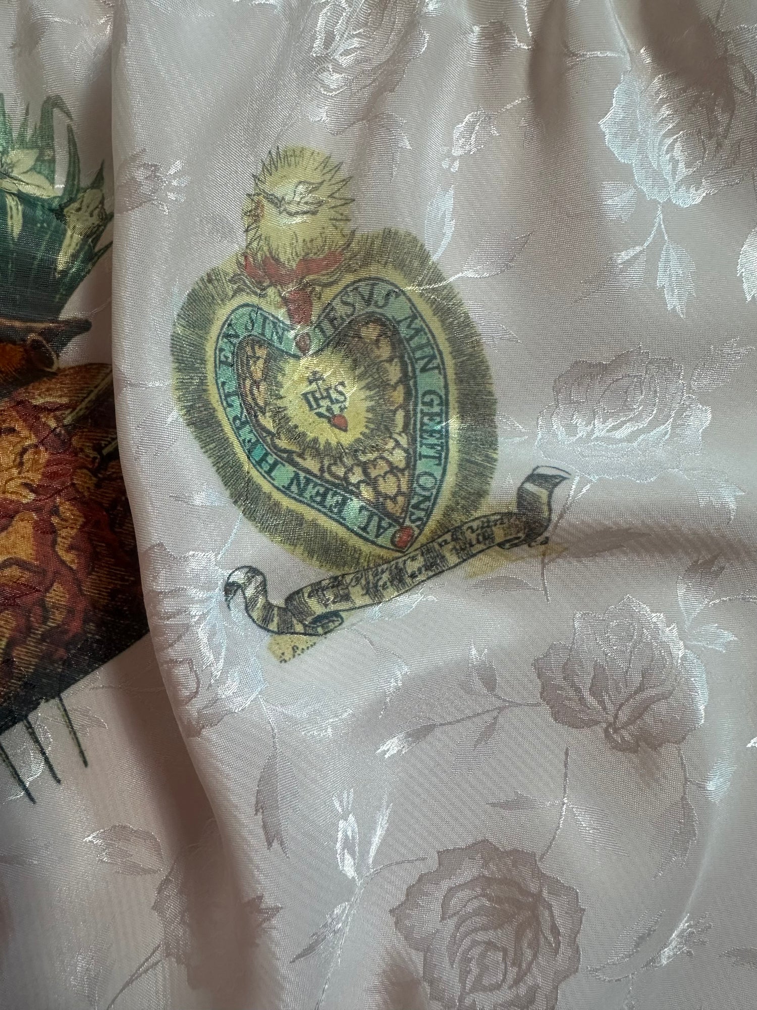 Sacred Heart Mermaid Slip Skirt