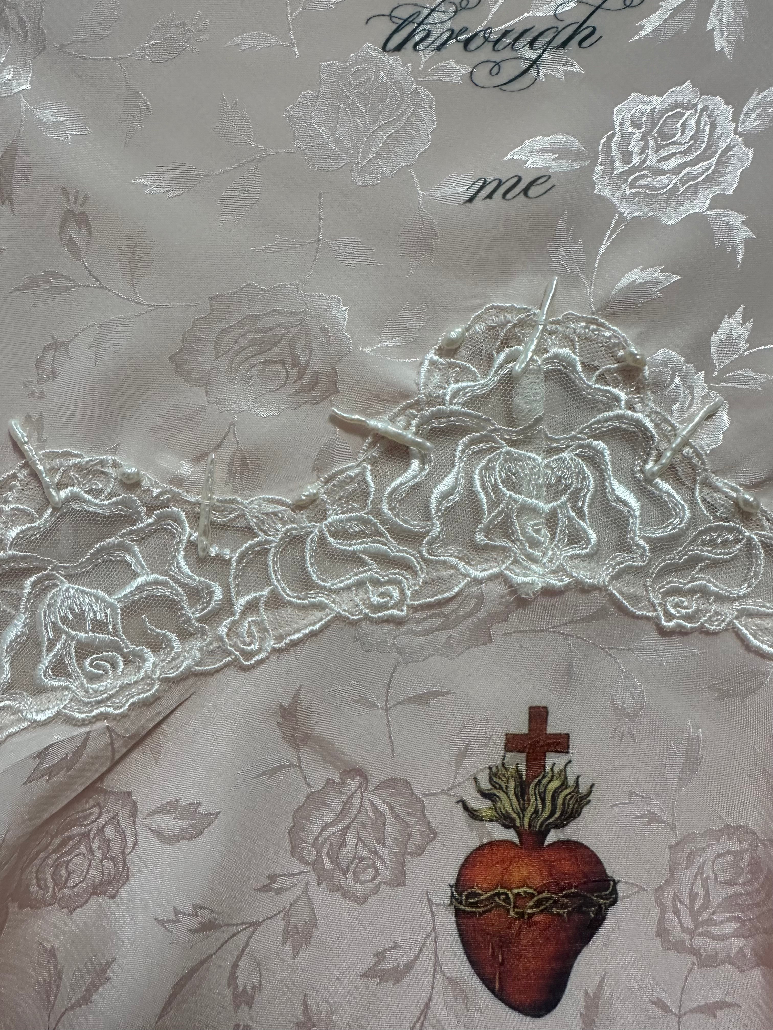 Sacred Heart Mermaid Slip Skirt