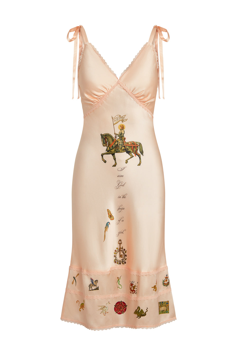 Joan of Arc Silk Slip Dress (PRE-ORDER)