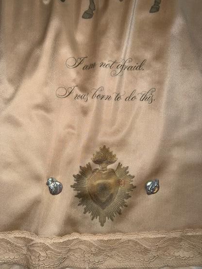 I Am Not Afraid Slip Skirt 