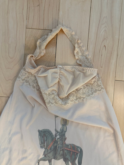 Perfectly Imperfect Joan of Arc Halter Dress