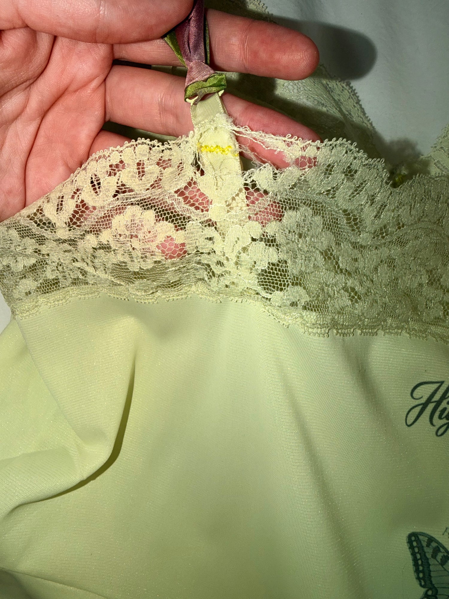 Chartreuse Dagger Dress (Barely Imperfect)