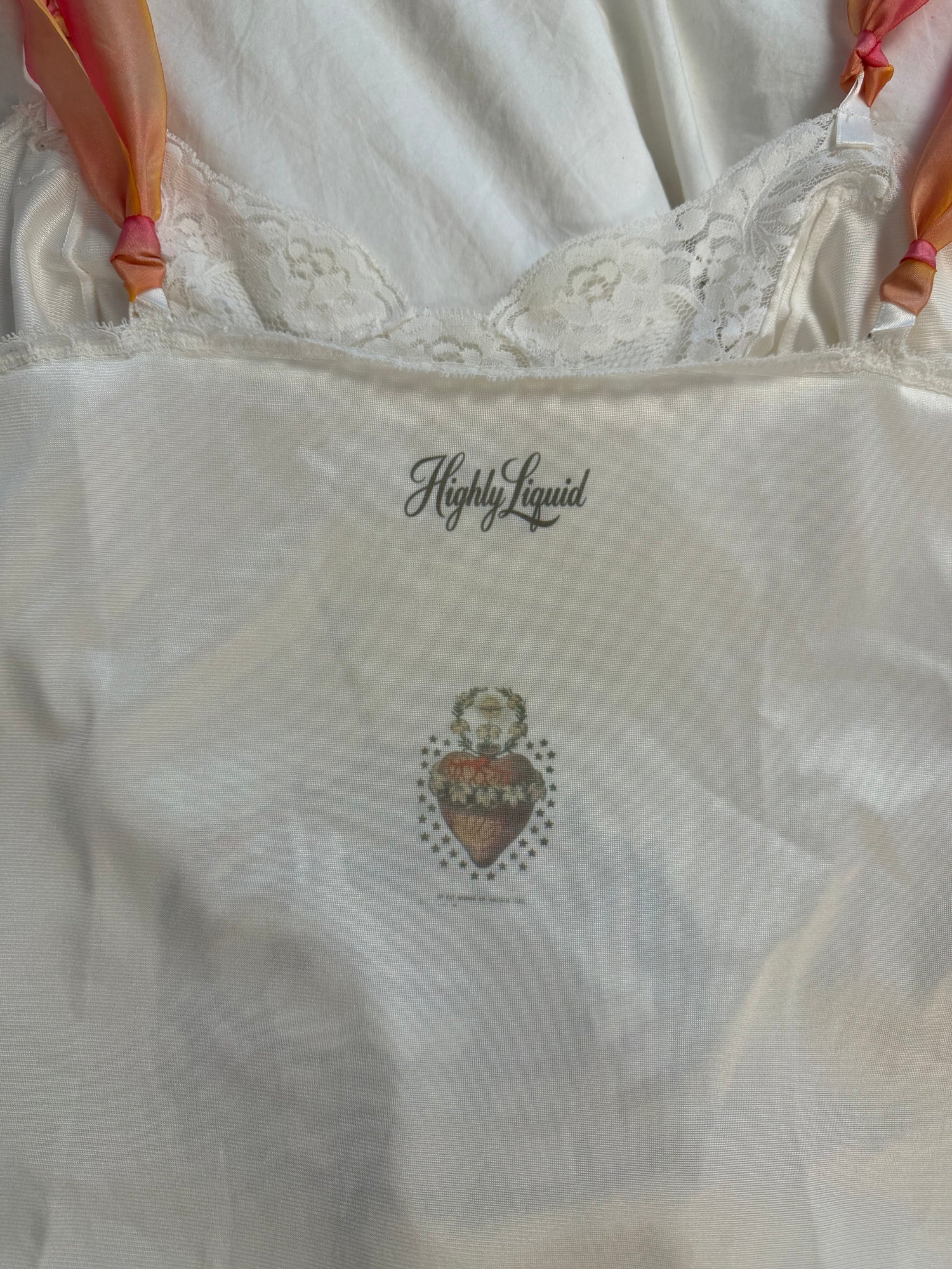 The Last Unicorn Cami with Silk Ribbons