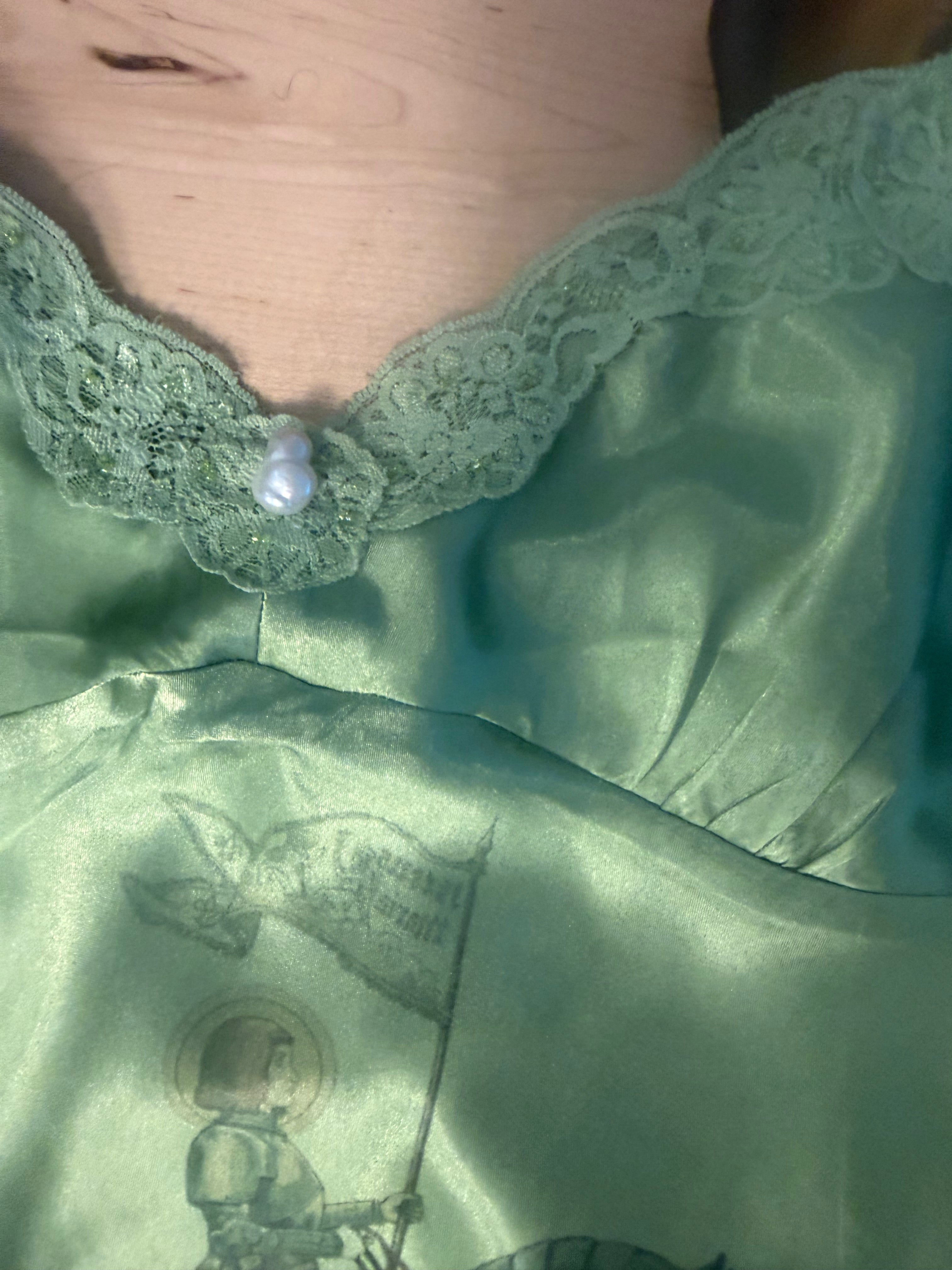 Olive Green Joan of Arc Cami