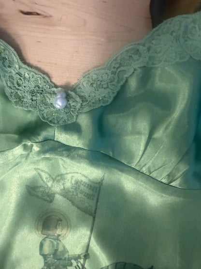 Olive Green Joan of Arc Cami