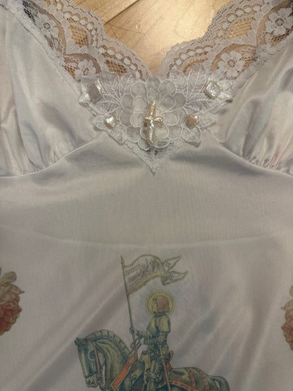 Joan of Arc and the Roses Slip Dress